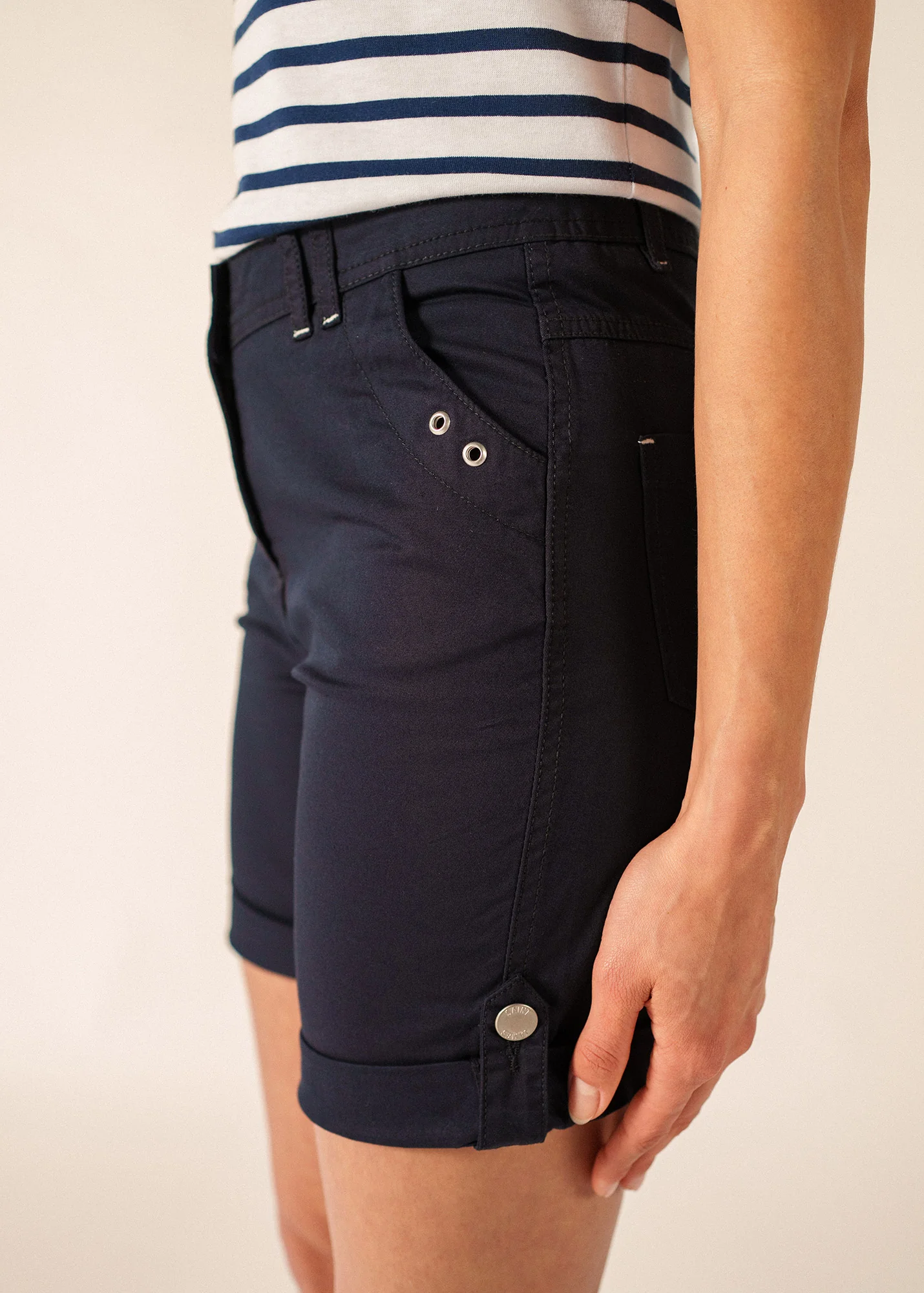 Short Marie Couleur (NAVY) - Image 4