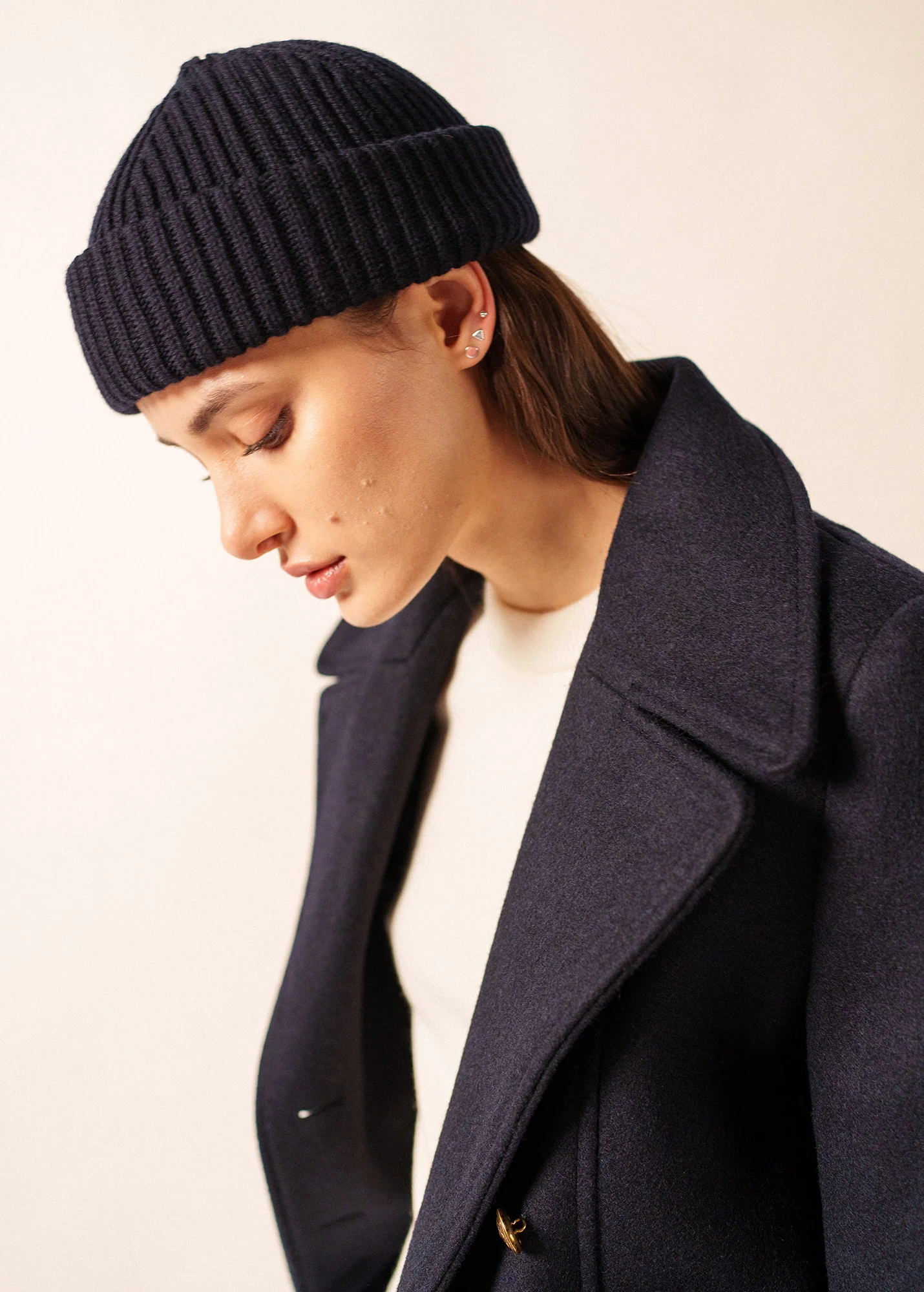 Bonnet Miki Maille (NAVY) - Image 5