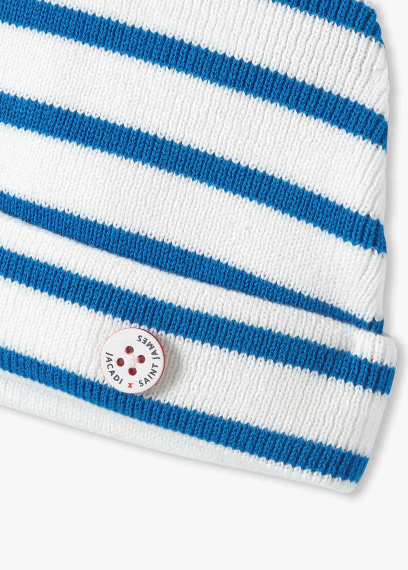 Bonnet enfant x Jacadi (BLANC/BLEU RIVAGE) - Image 4