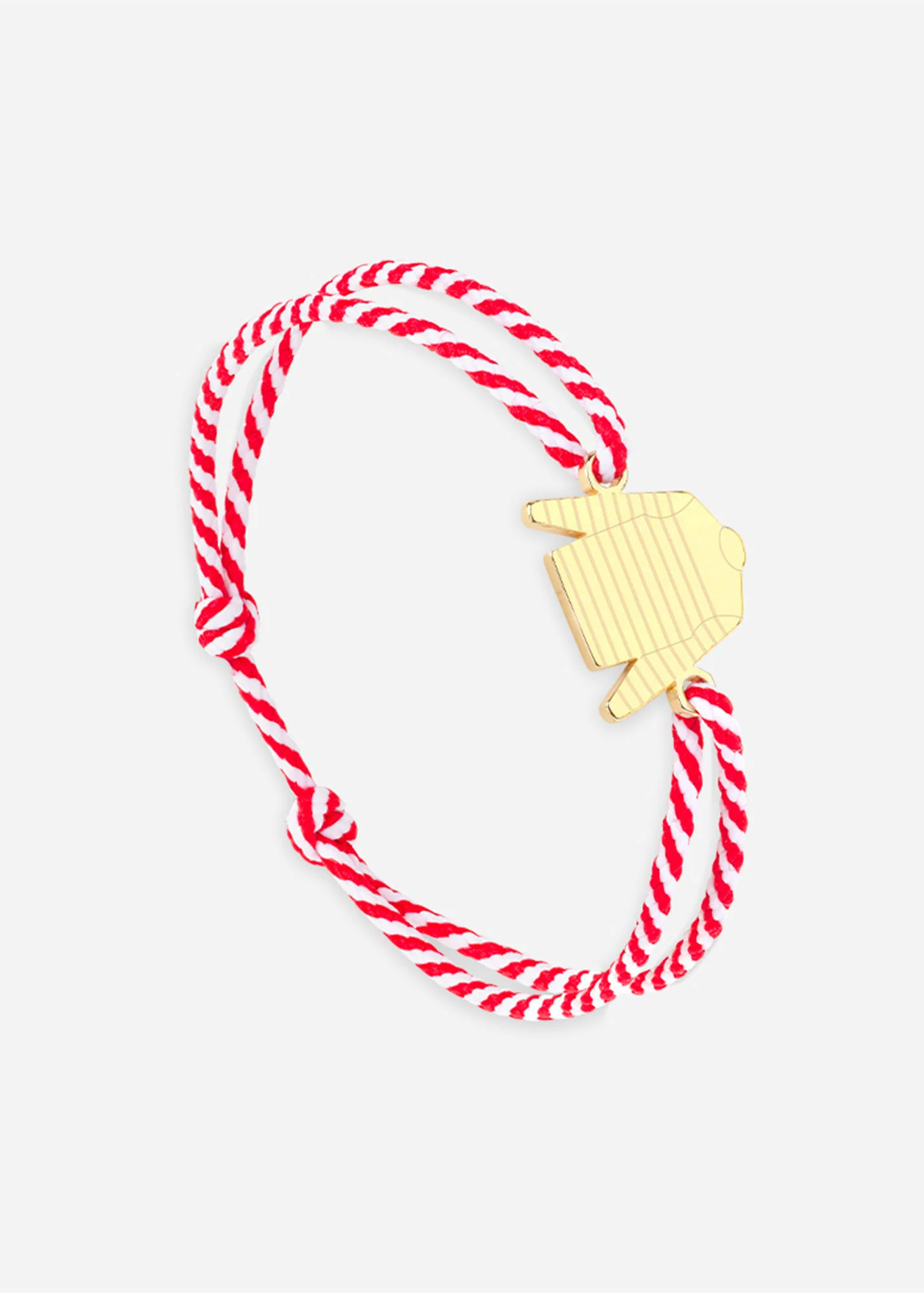 Bracelet Marinière x Le Vent à la Française (OR/RAYE BLANC/ROUGE)