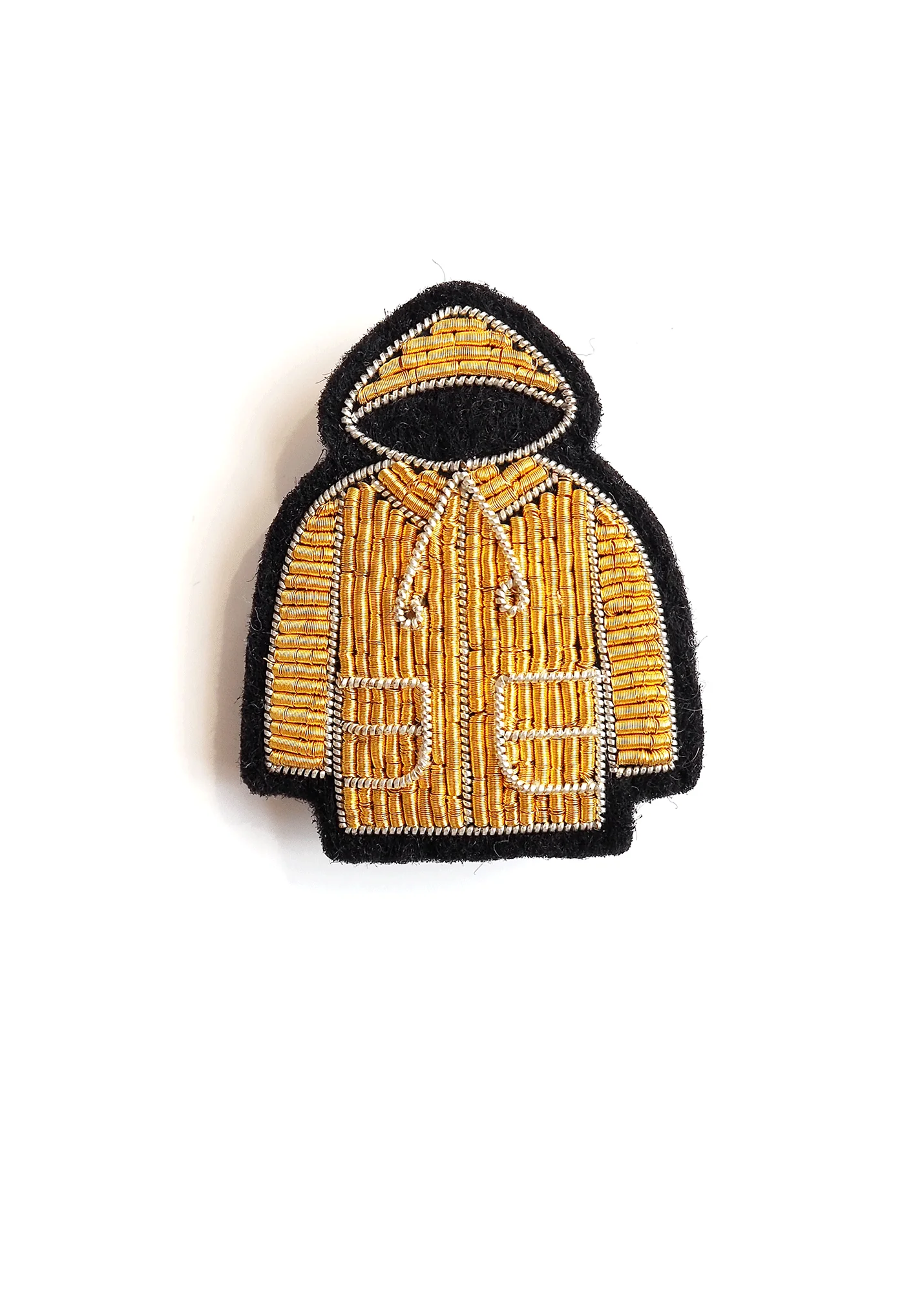 Broche brodée Ciré - SAINT JAMES x Macon & Lesquoy (OR) - Image 2