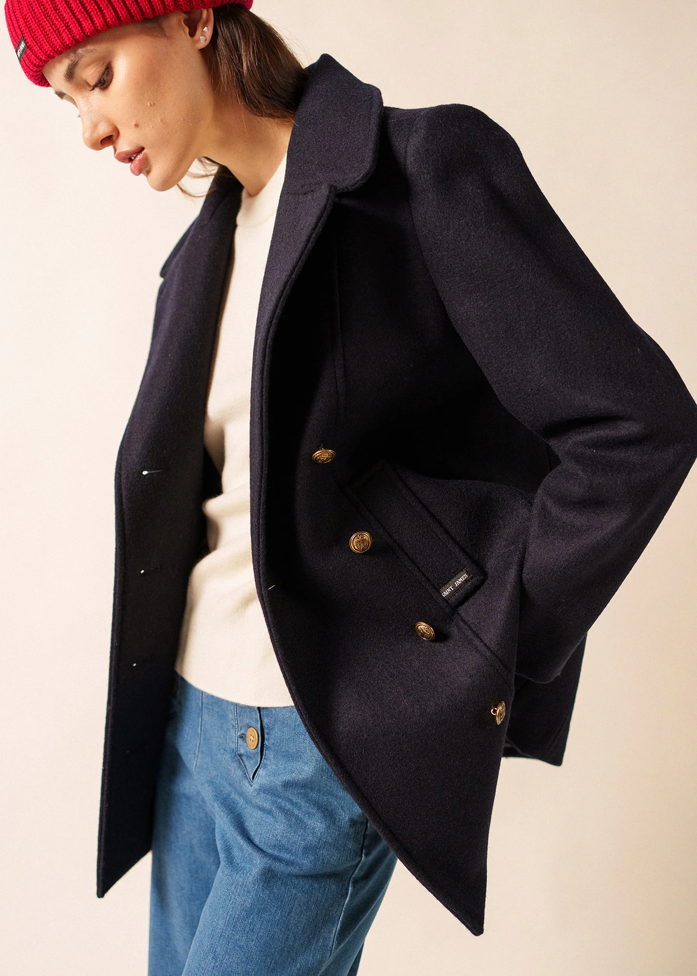 Caban Voilure (NAVY) - Image 3