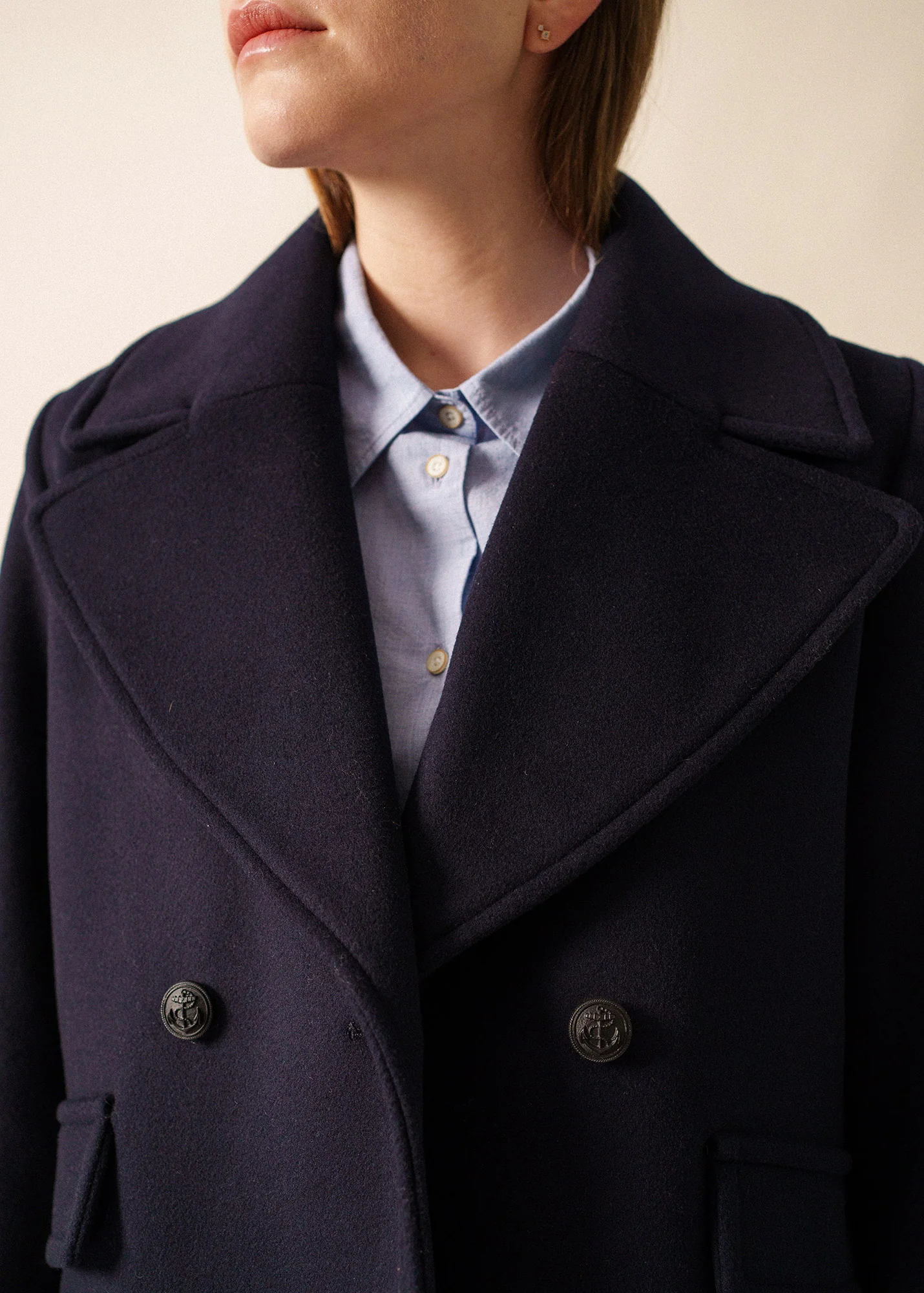Caban Ste Romy (NAVY) - Image 4