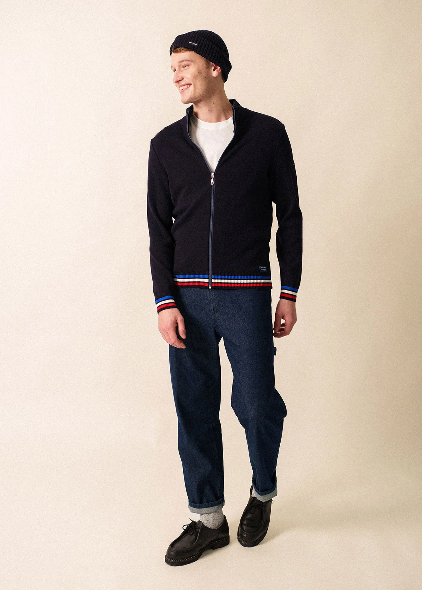 Gilet tricolore x l'Elysée (NAVY/MULTICO)