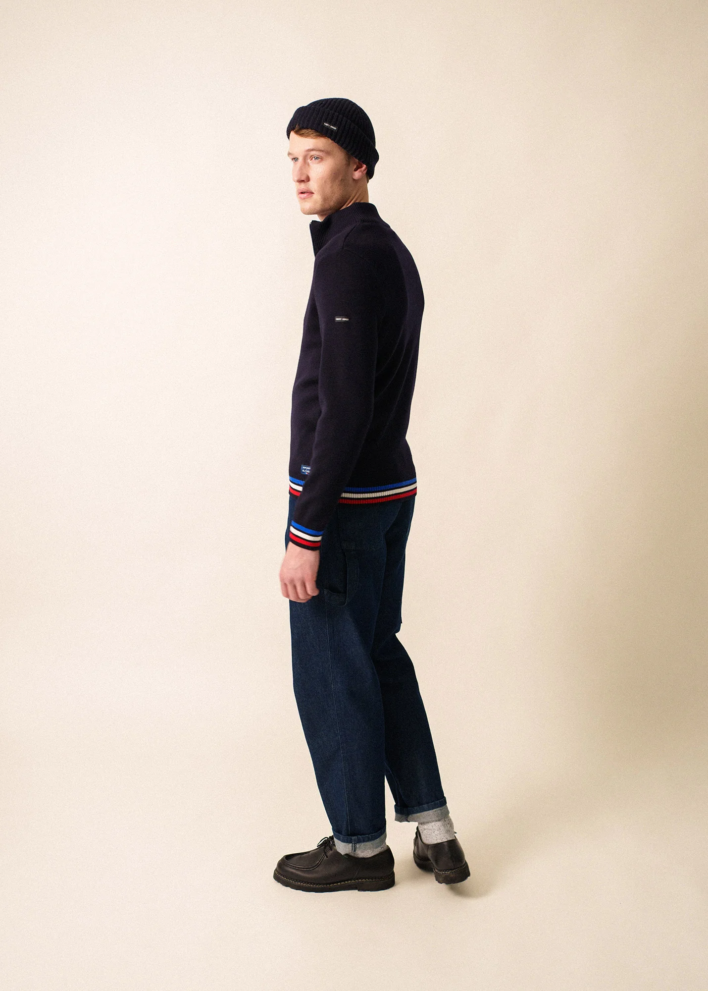 Gilet tricolore x l'Elysée (NAVY/MULTICO) - Image 2
