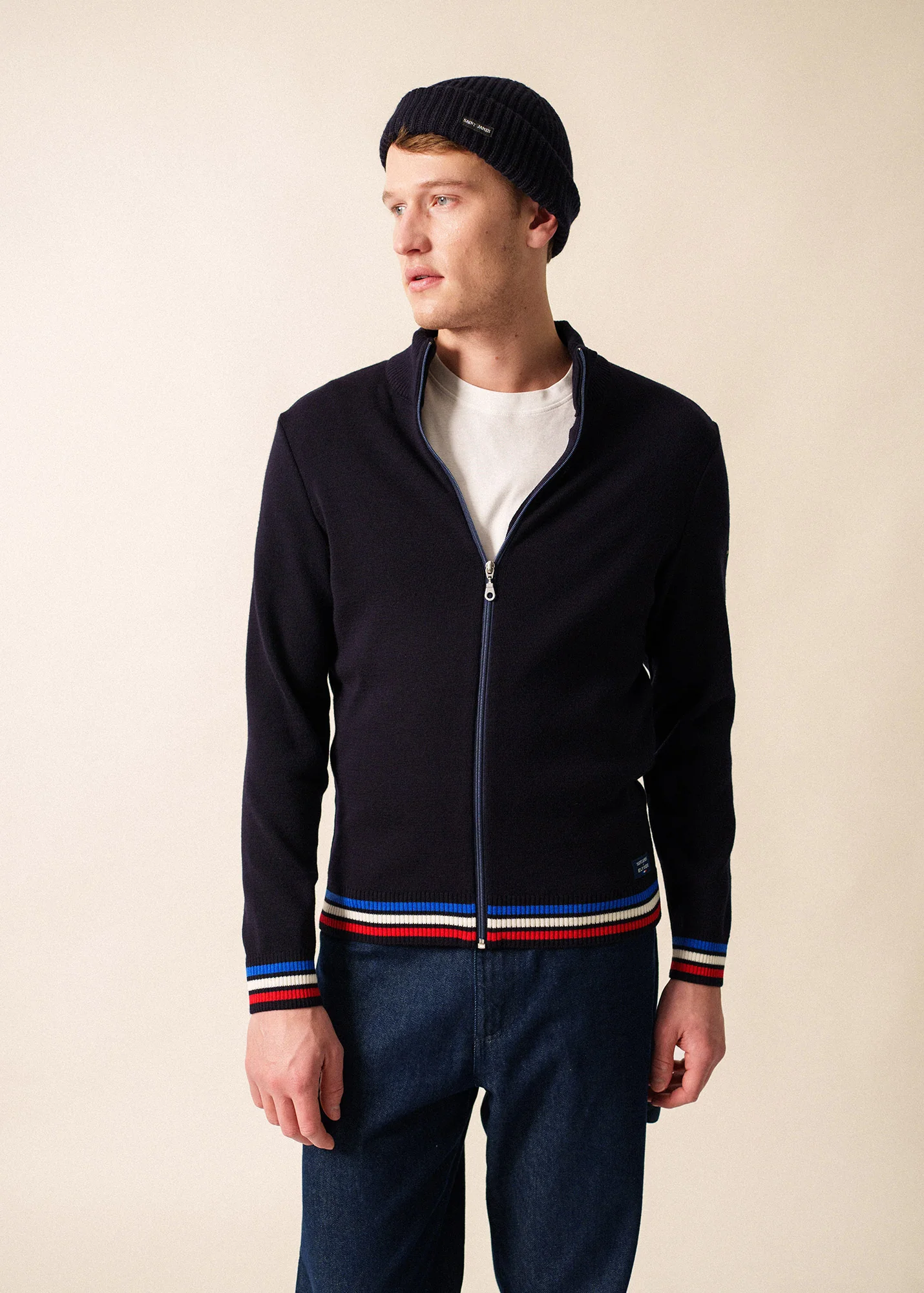 Gilet tricolore x l'Elysée (NAVY/MULTICO) - Image 3