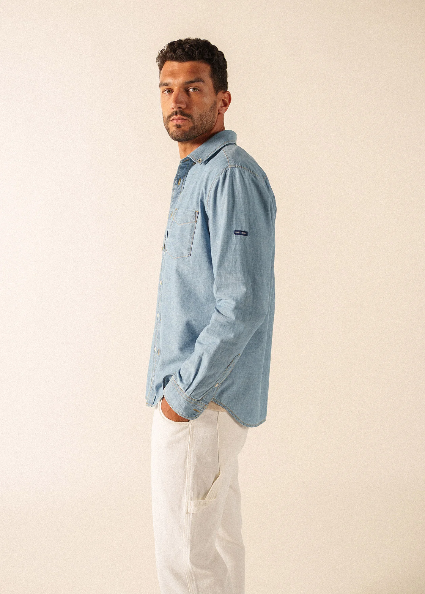Chemise Donovan (CHAMBRAY) - Image 3