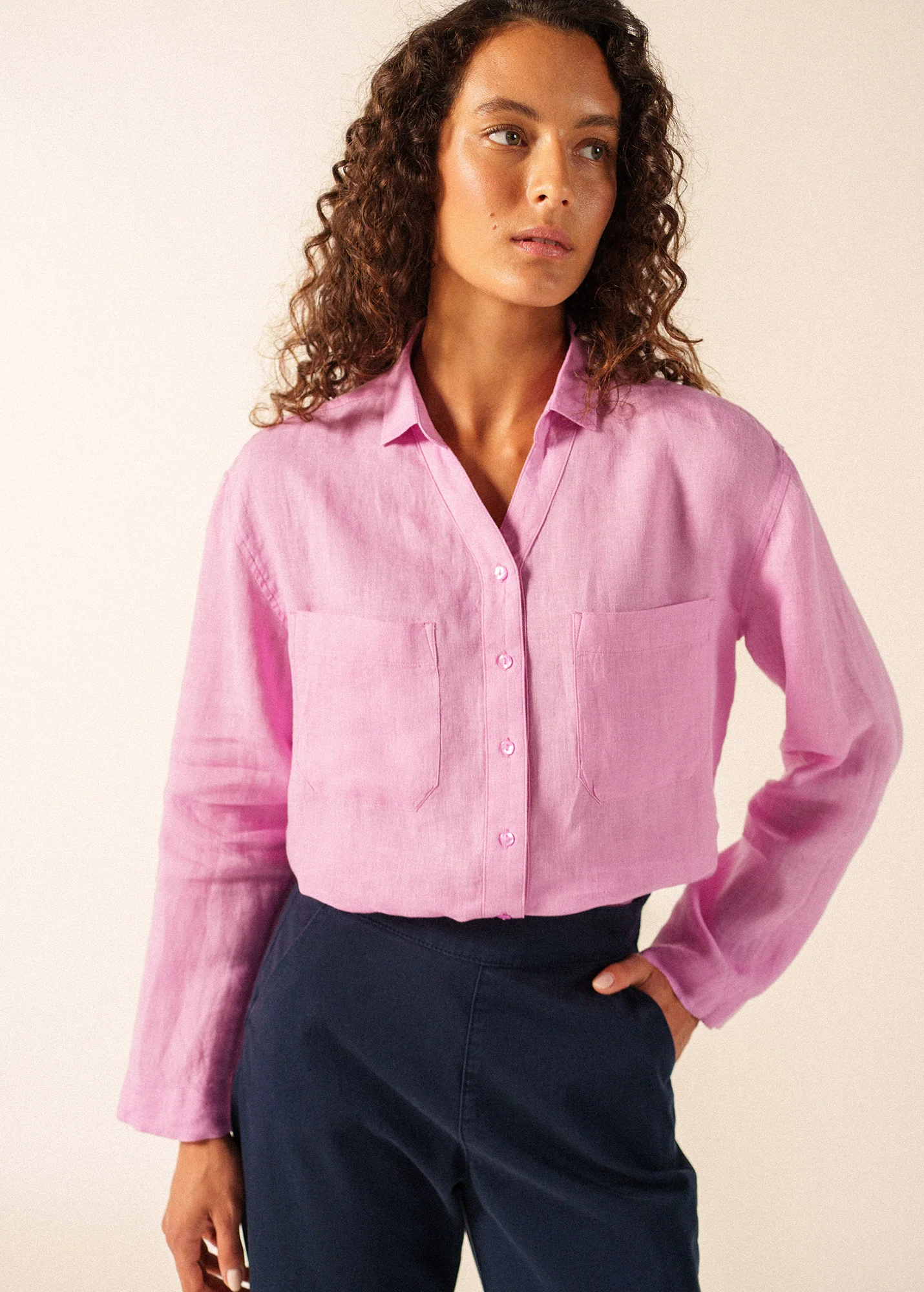Chemise Charlène (NACRE) - Image 3
