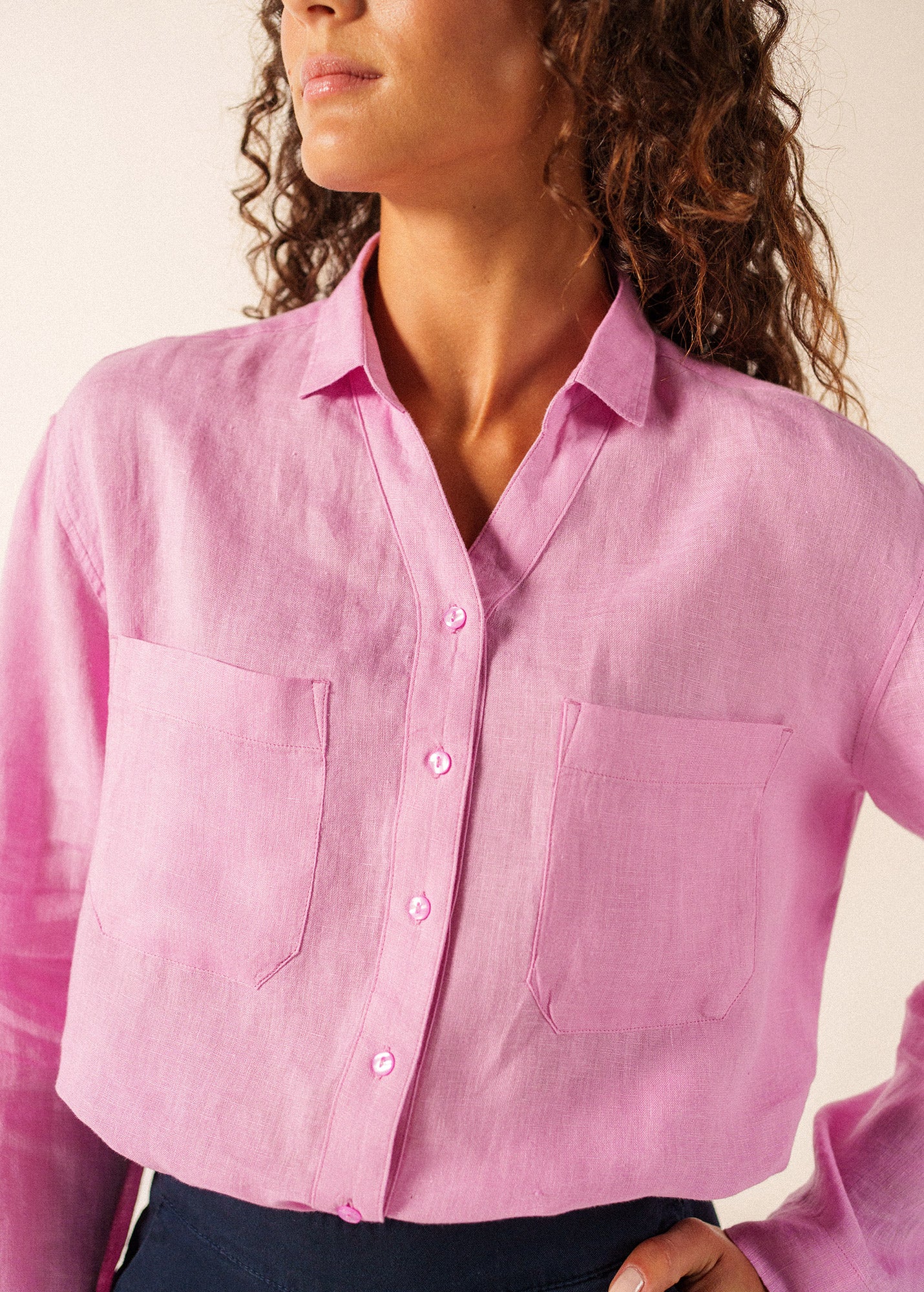 Chemise Charlène (NACRE) - Image 5