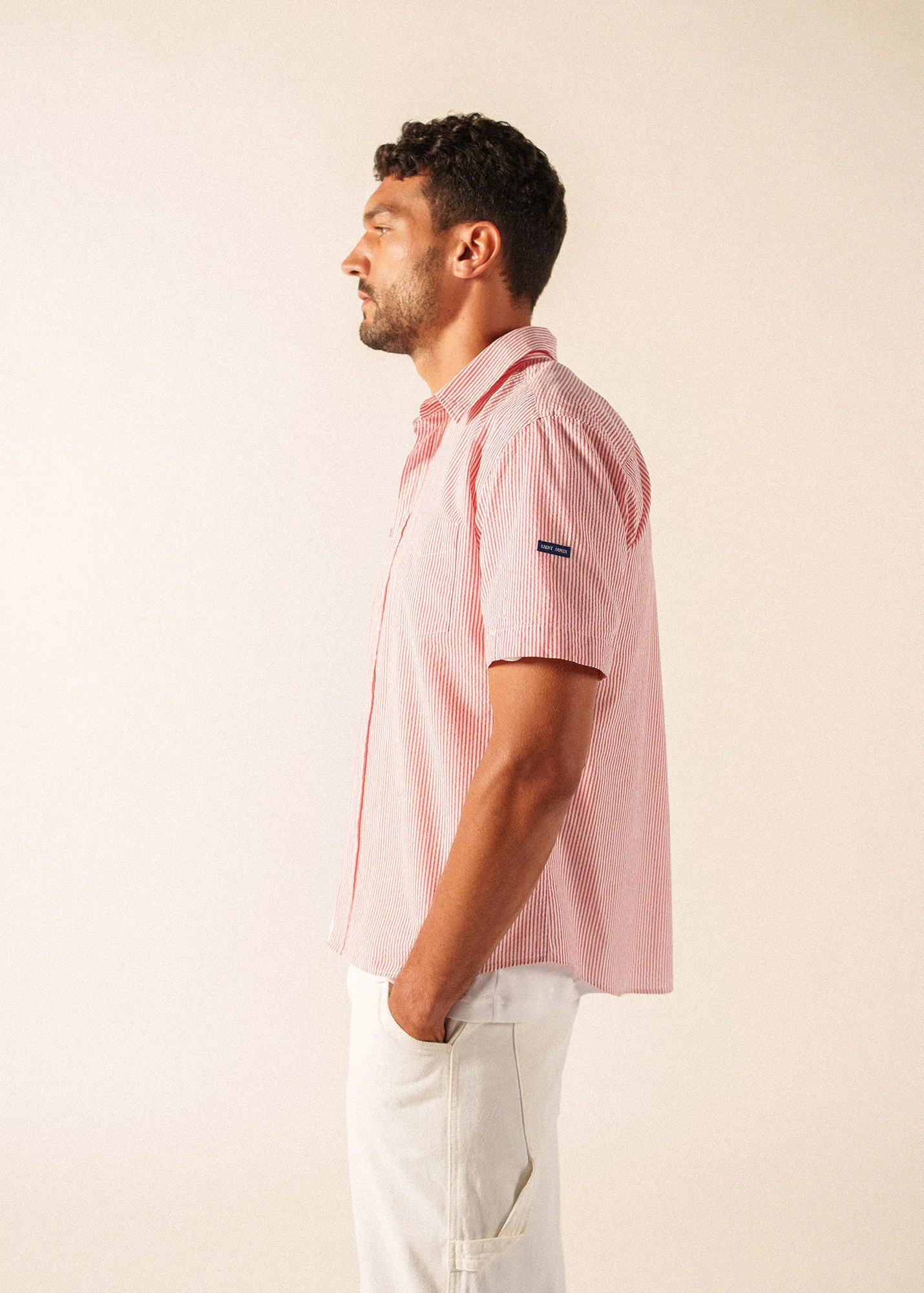 Chemise Jack (PIGMENT/BLANC) - Image 3