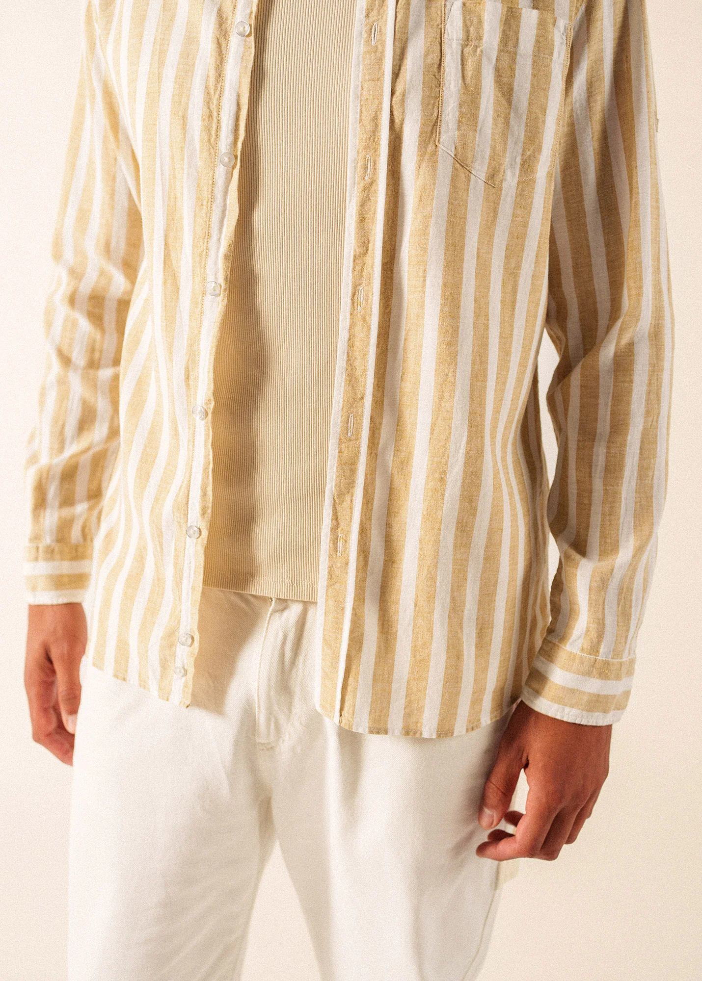 Chemise Liam (BLANC/PLAGE) - Image 5