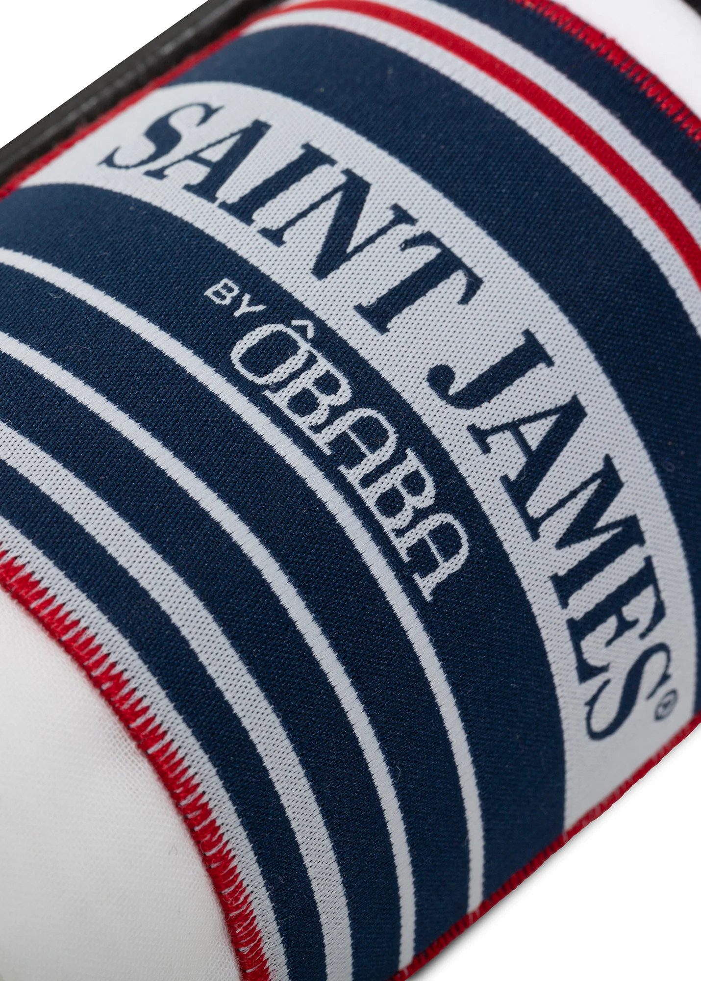 Drap de plage XXL+ en voile de coton léger - SAINT JAMES x ÔBABA (Blanc) - Image 2