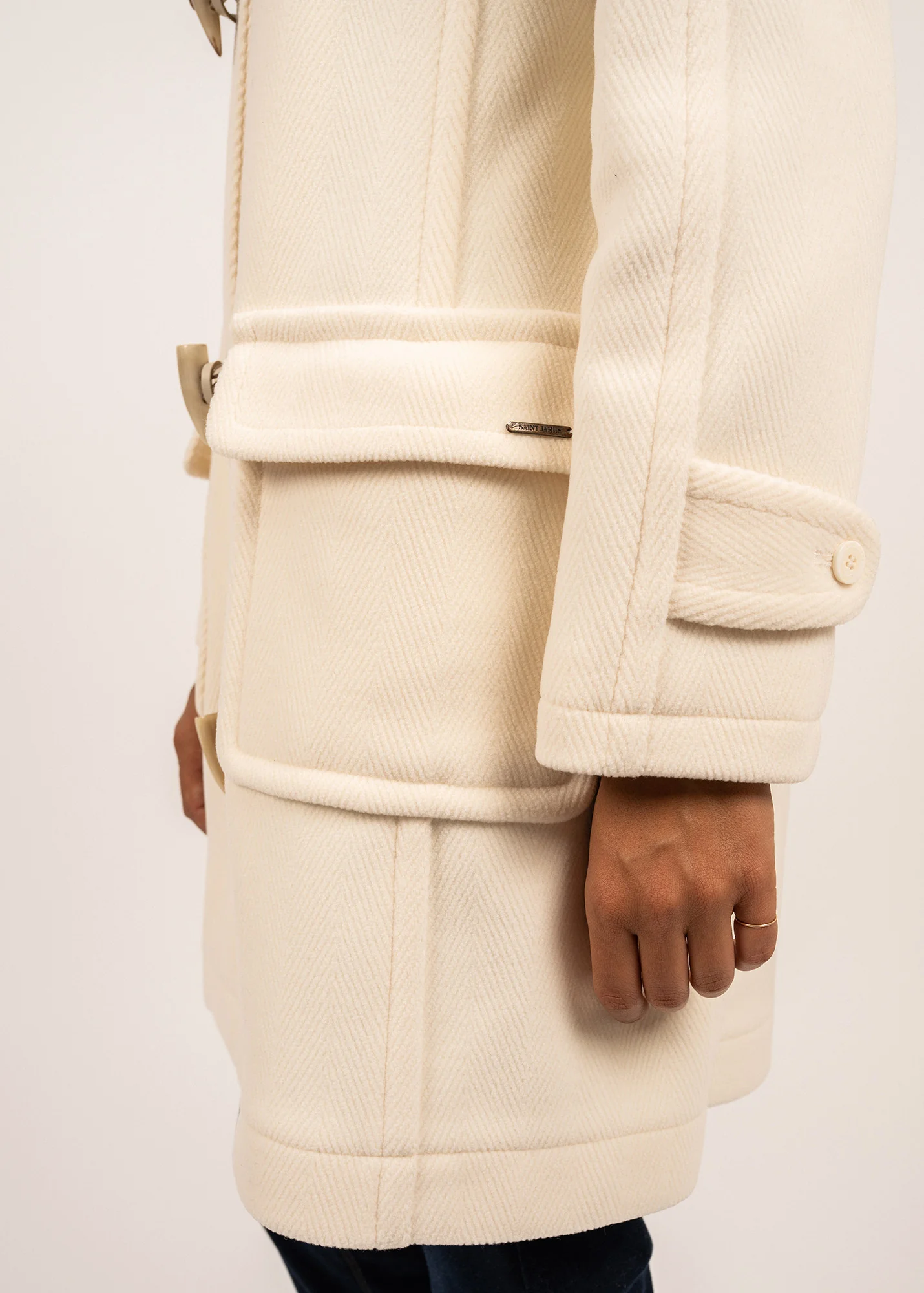 Duffle-coat Vénus (BLANC D'HIVER) - Image 7