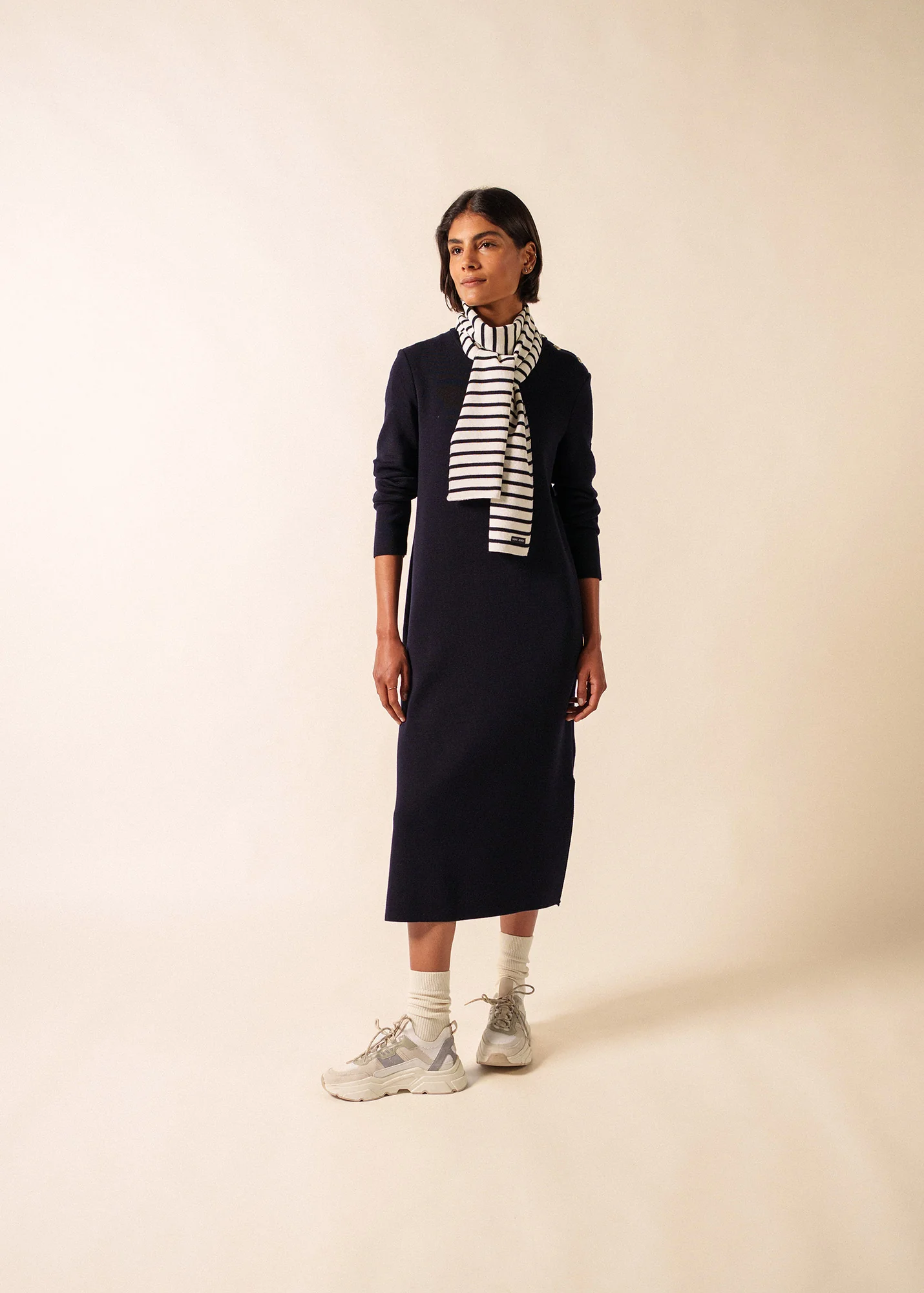 Echarpe Duguay (ECUME/NAVY) - Image 5