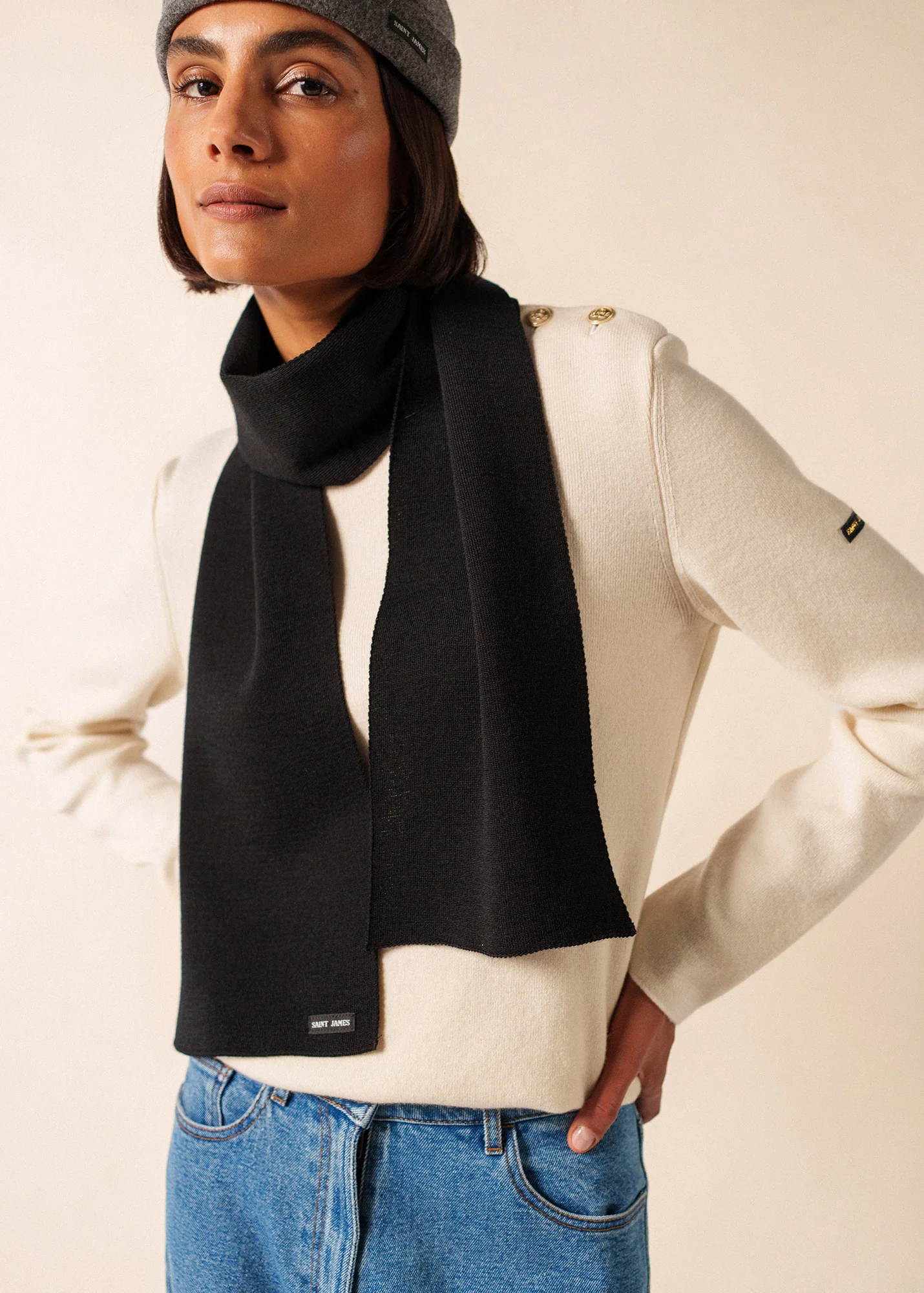Echarpe Scarf (NOIR) - Image 3
