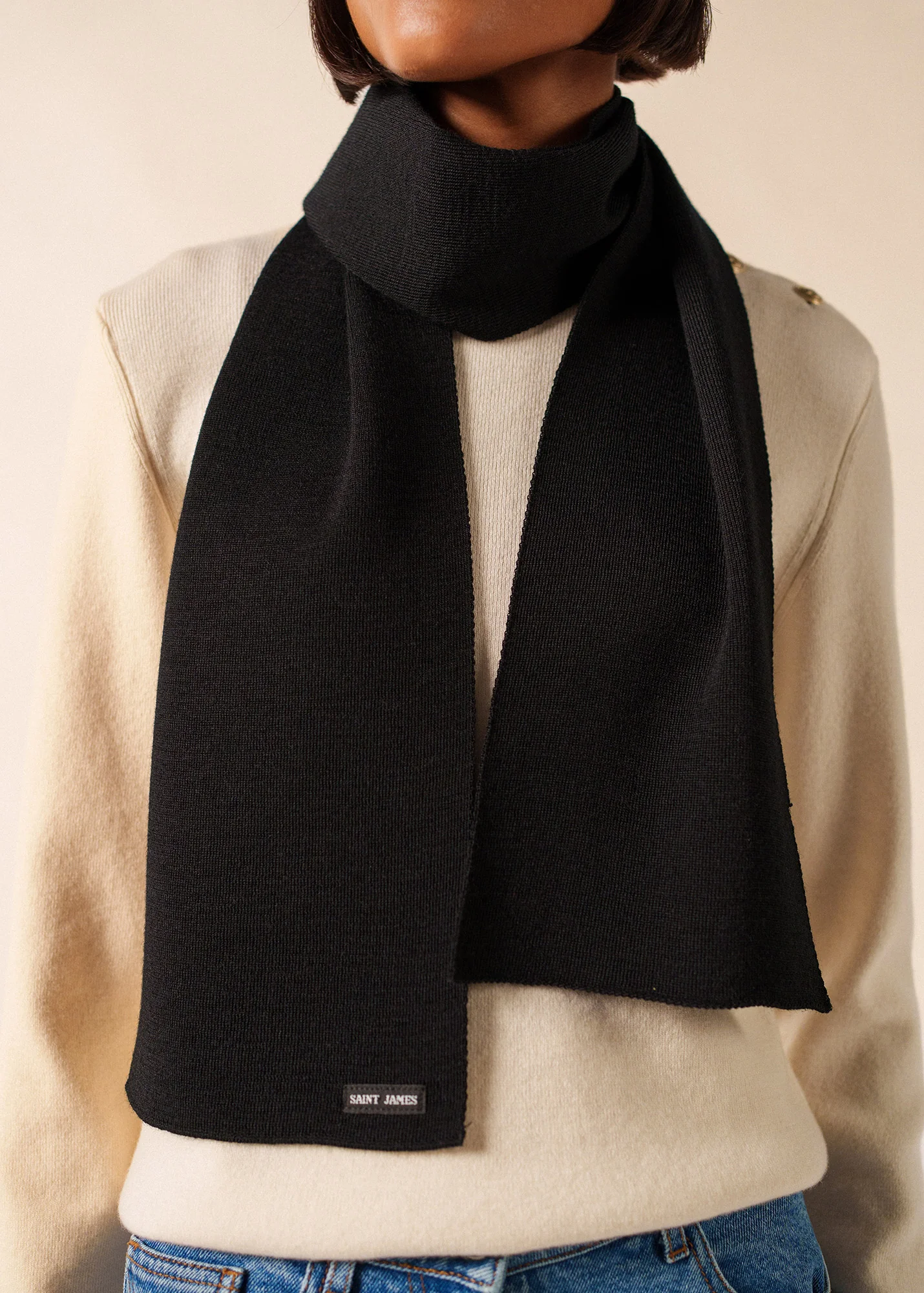 Echarpe Scarf (NOIR) - Image 4