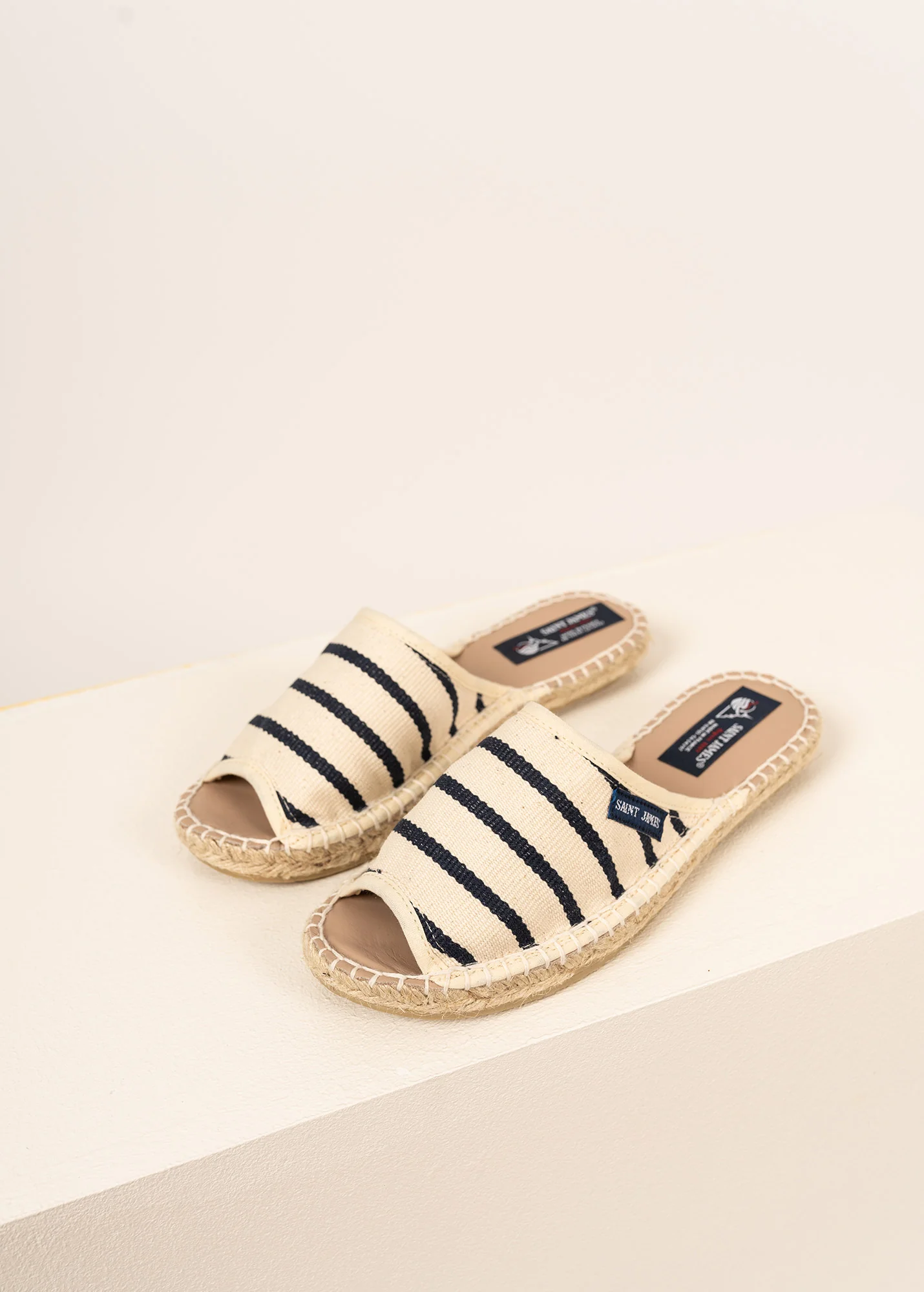 Mules espadrilles (ECRU/MARINE)
