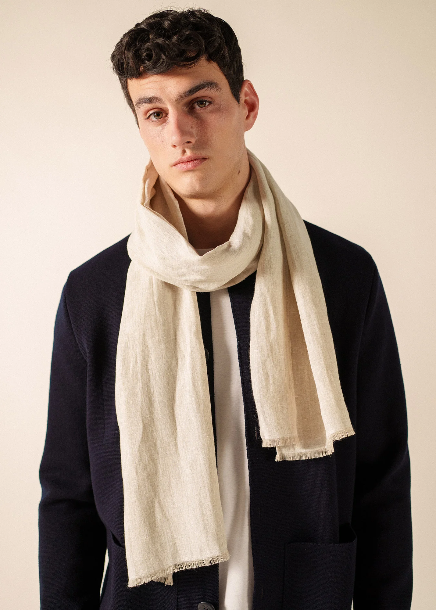 Foulard en lin (NATUREL)