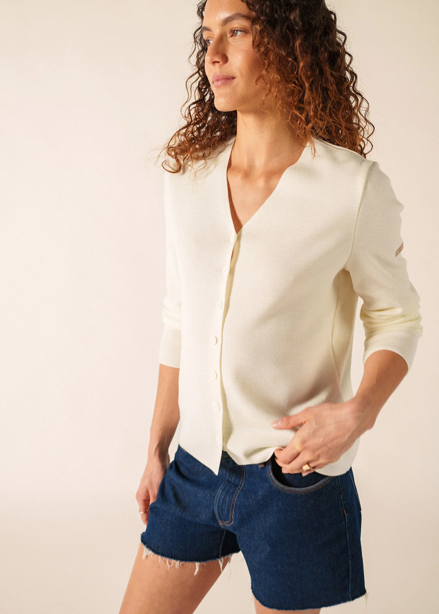 Gilet Brévands (BLANC) - Image 3