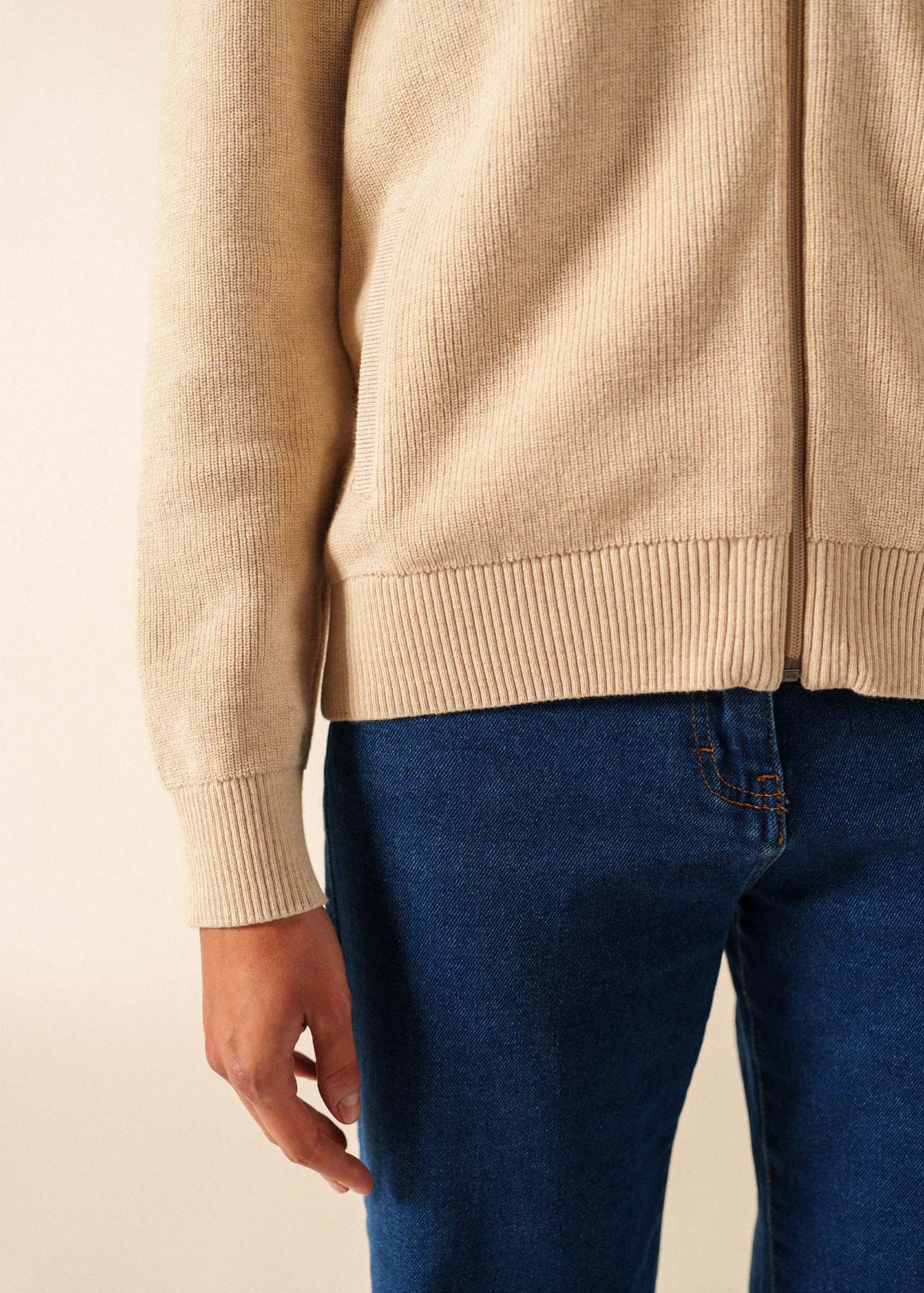 Gilet Lagos (BEIGE CHINE) - Image 4