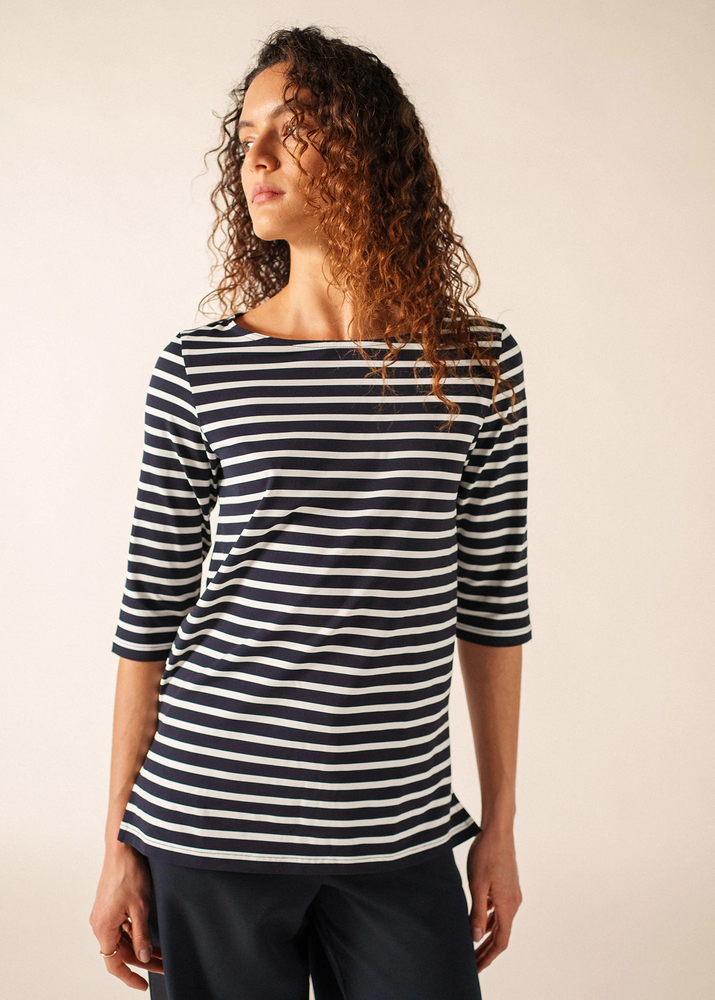 Marinière Phare (NAVY/NEIGE) - Image 3