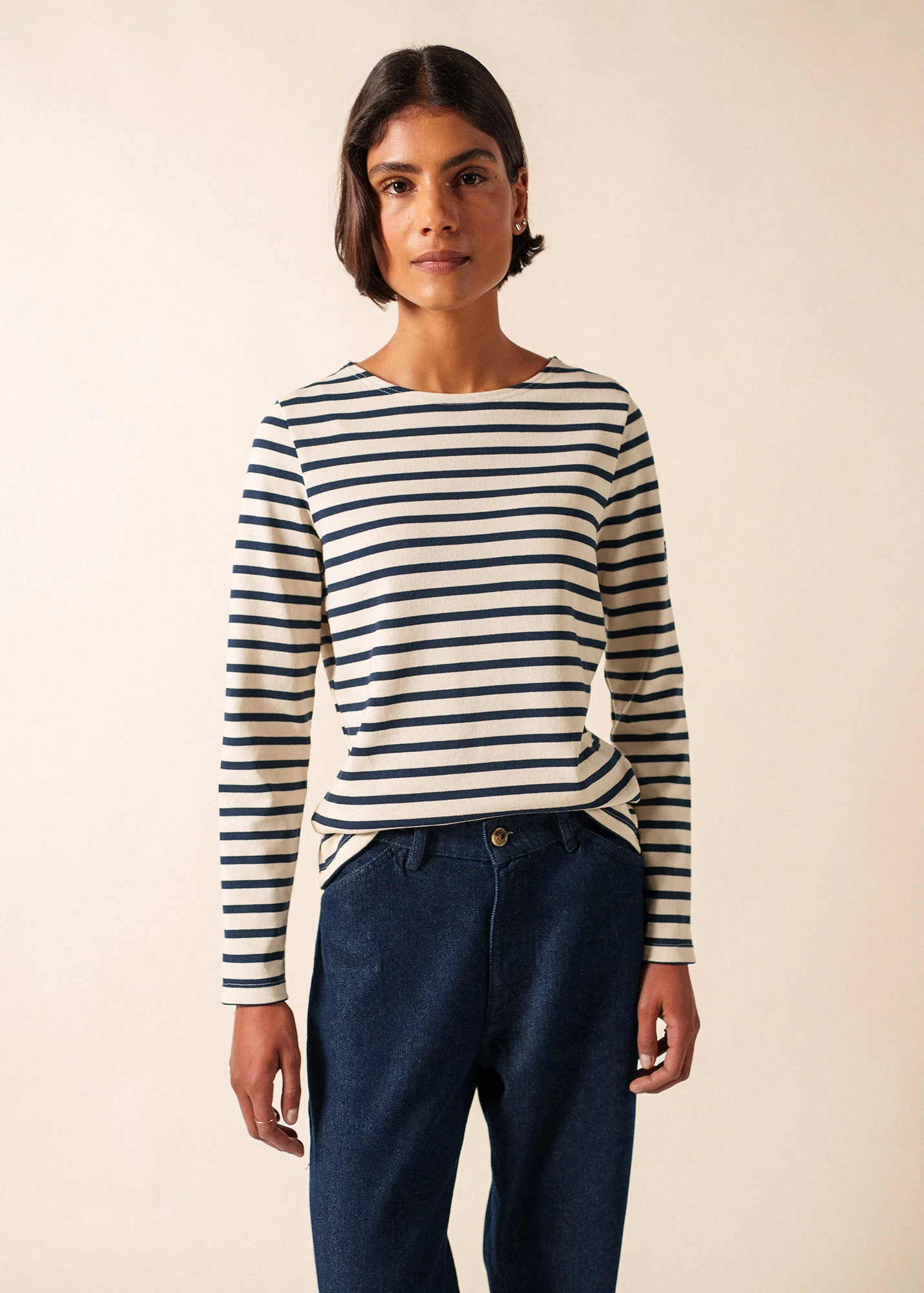 Marinière Méridame (ECRU/MARINE) - Image 6