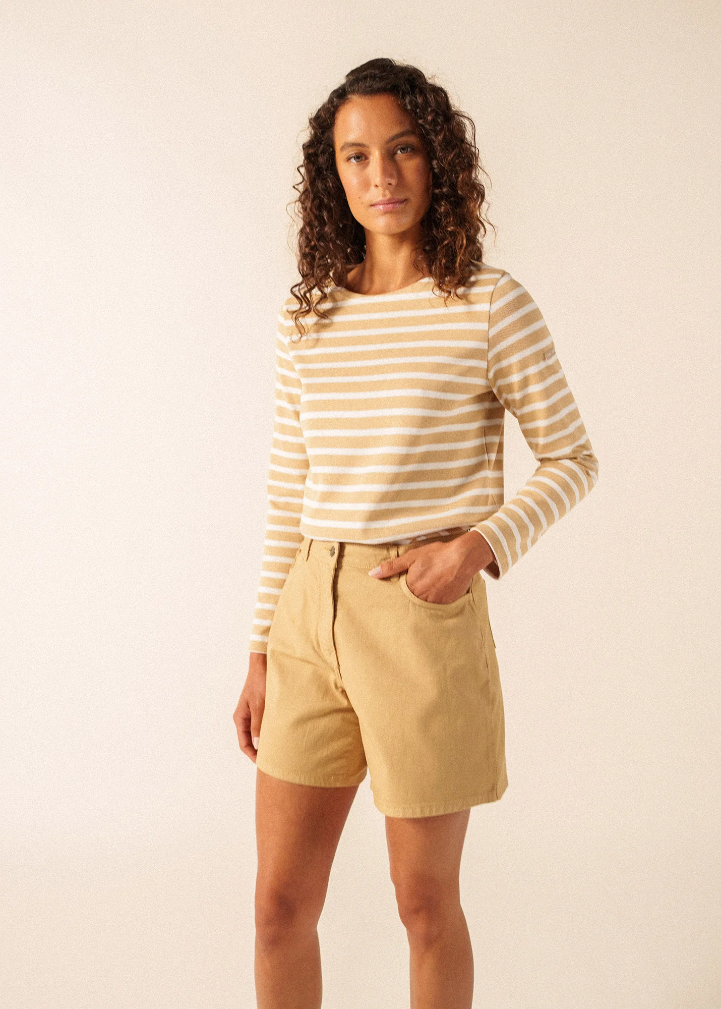 Marinière Méridame (TOILE/NEIGE) - Image 3