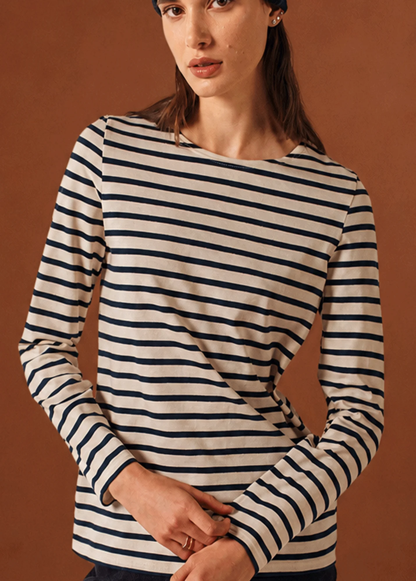 Marinière Minquidame (ECRU/MARINE) - Image 7