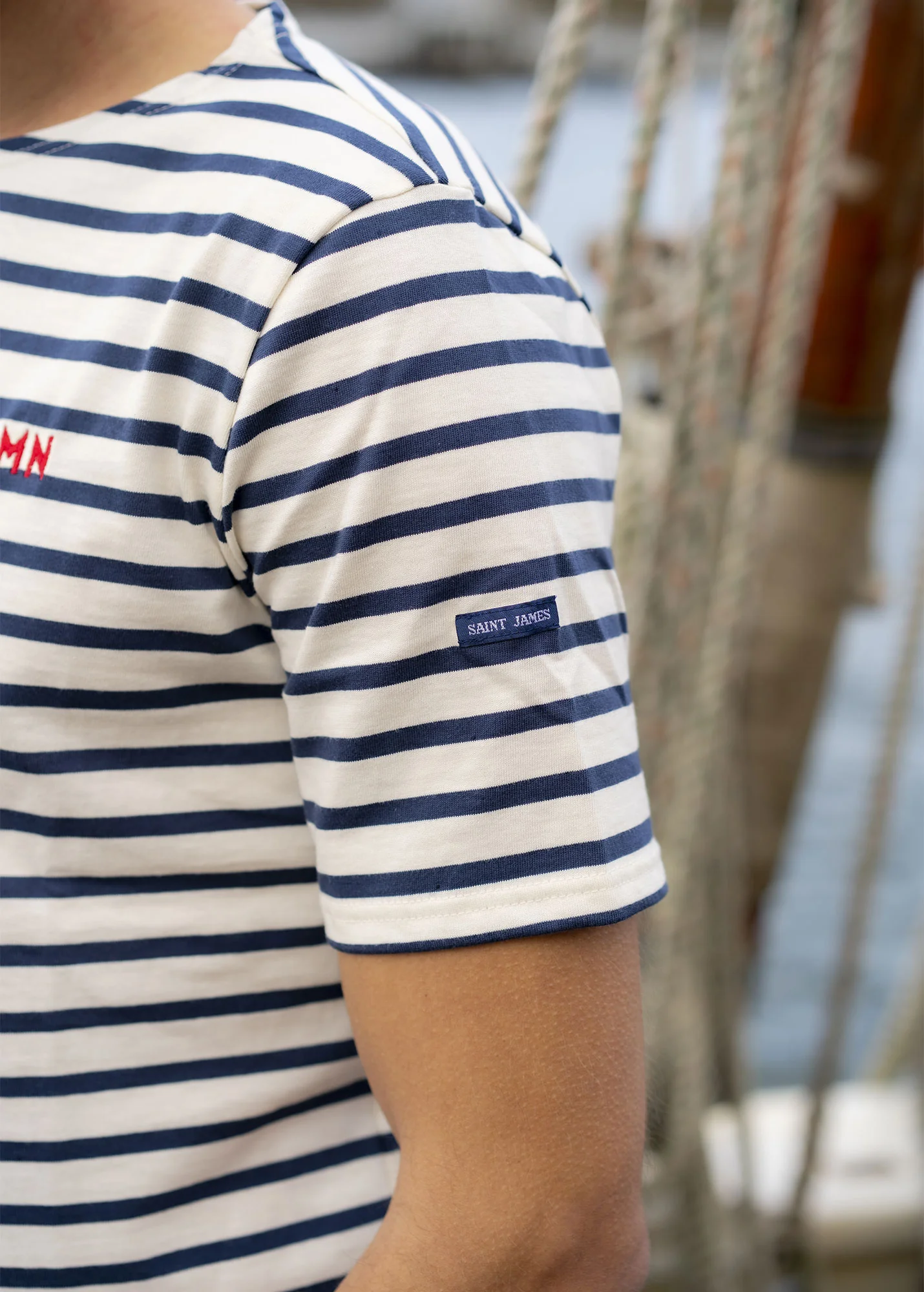 Marinière Narval x Marine nationale (ECRU/NAVY) - Image 4