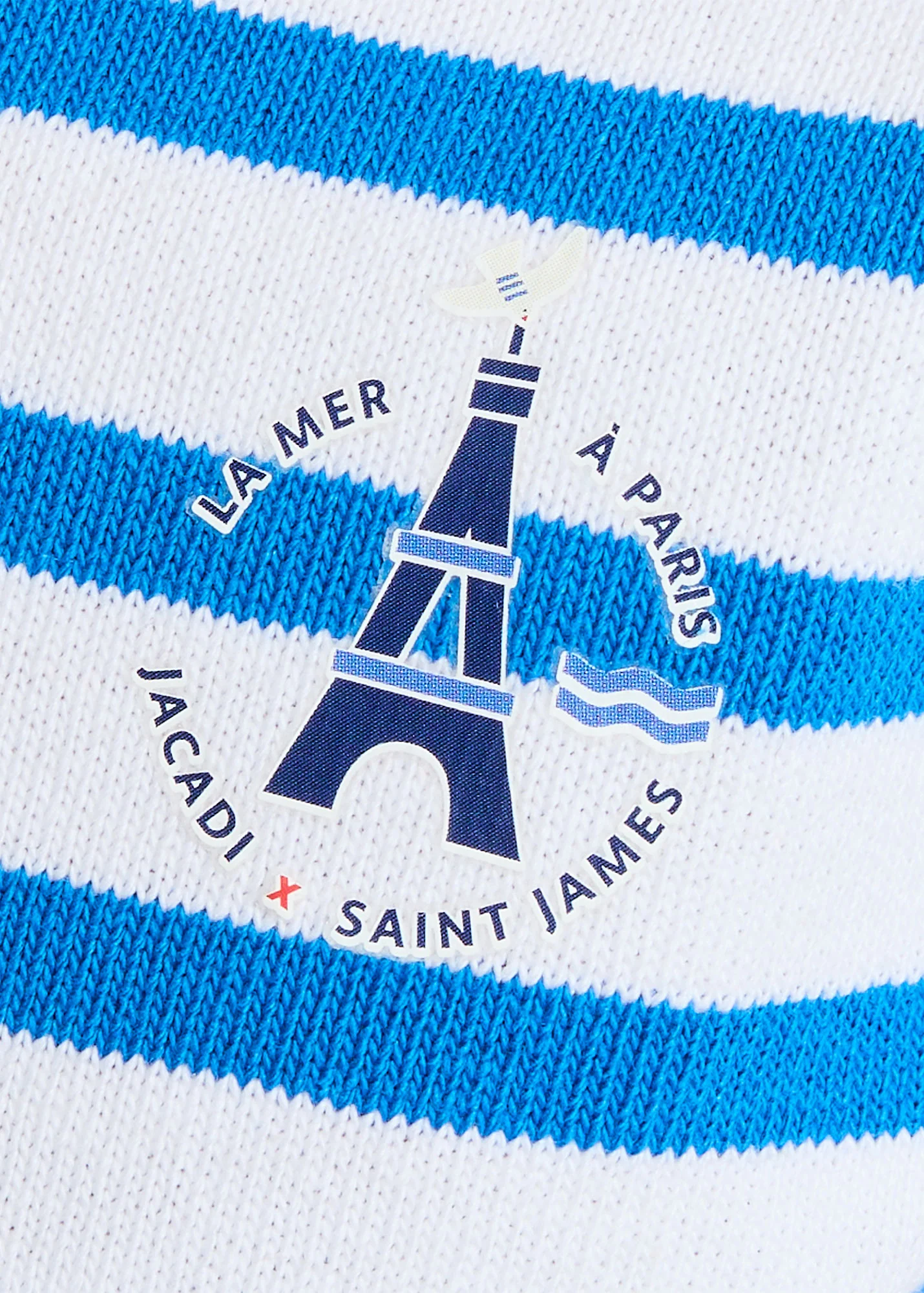 Marinière garçon x Jacadi (BLANC/BLEU RIVAGE) - Image 4