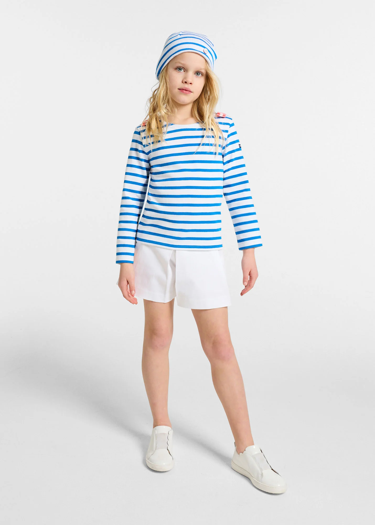 Marinière fille x Jacadi (BLANCE/BLEU RIVAGE)
