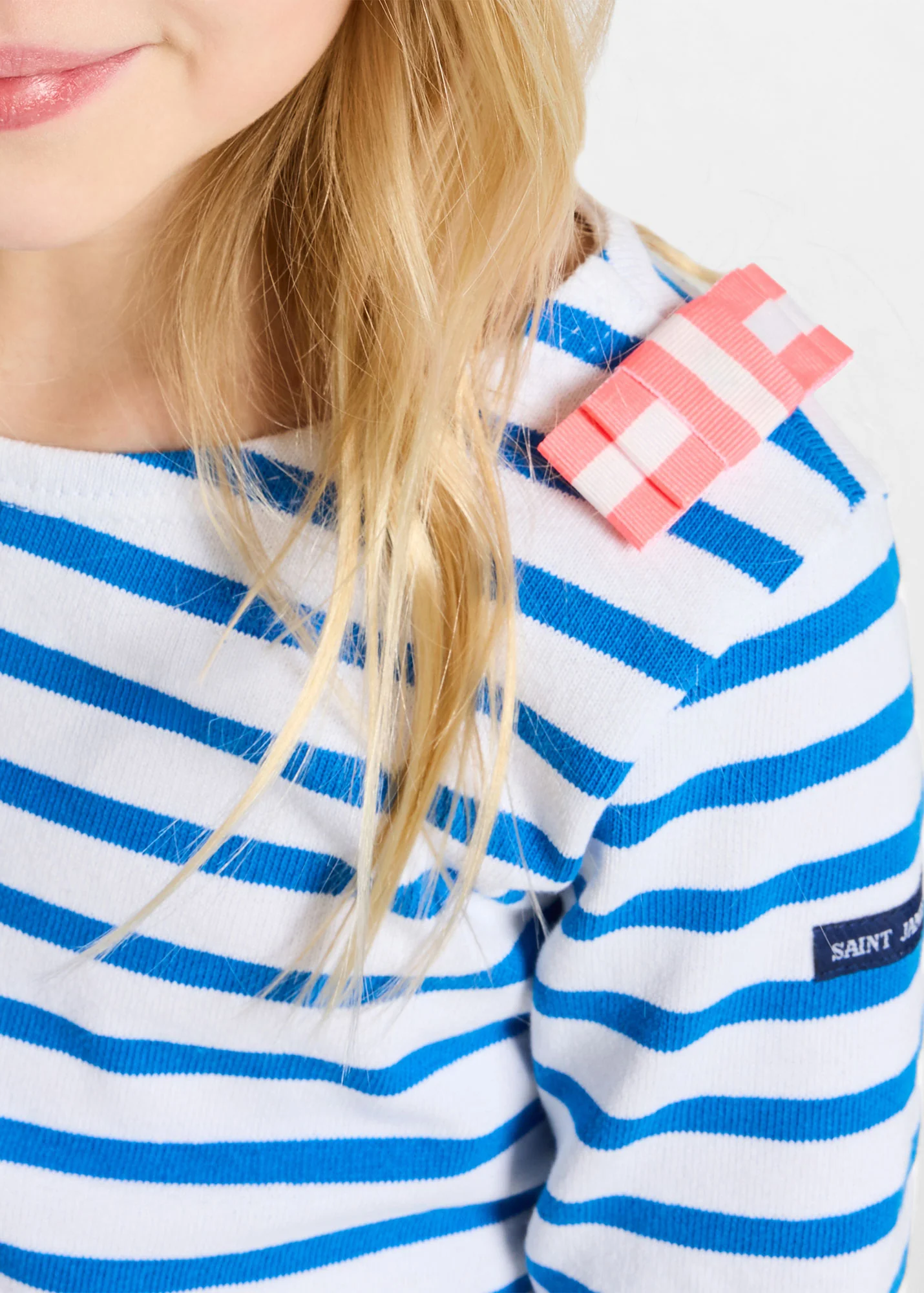 Marinière fille x Jacadi (BLANCE/BLEU RIVAGE) - Image 3