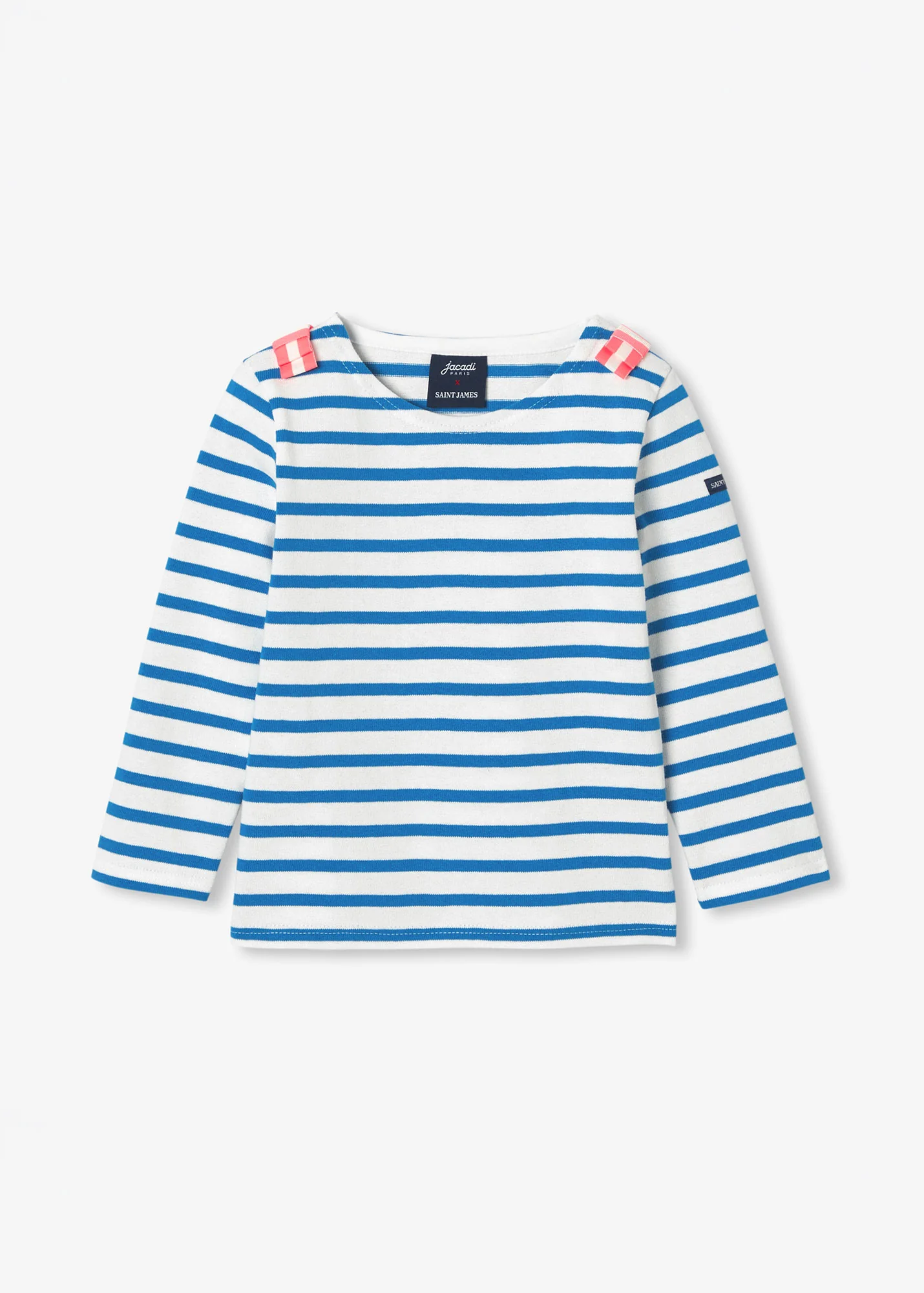 Marinière fille x Jacadi (BLANCE/BLEU RIVAGE) - Image 4