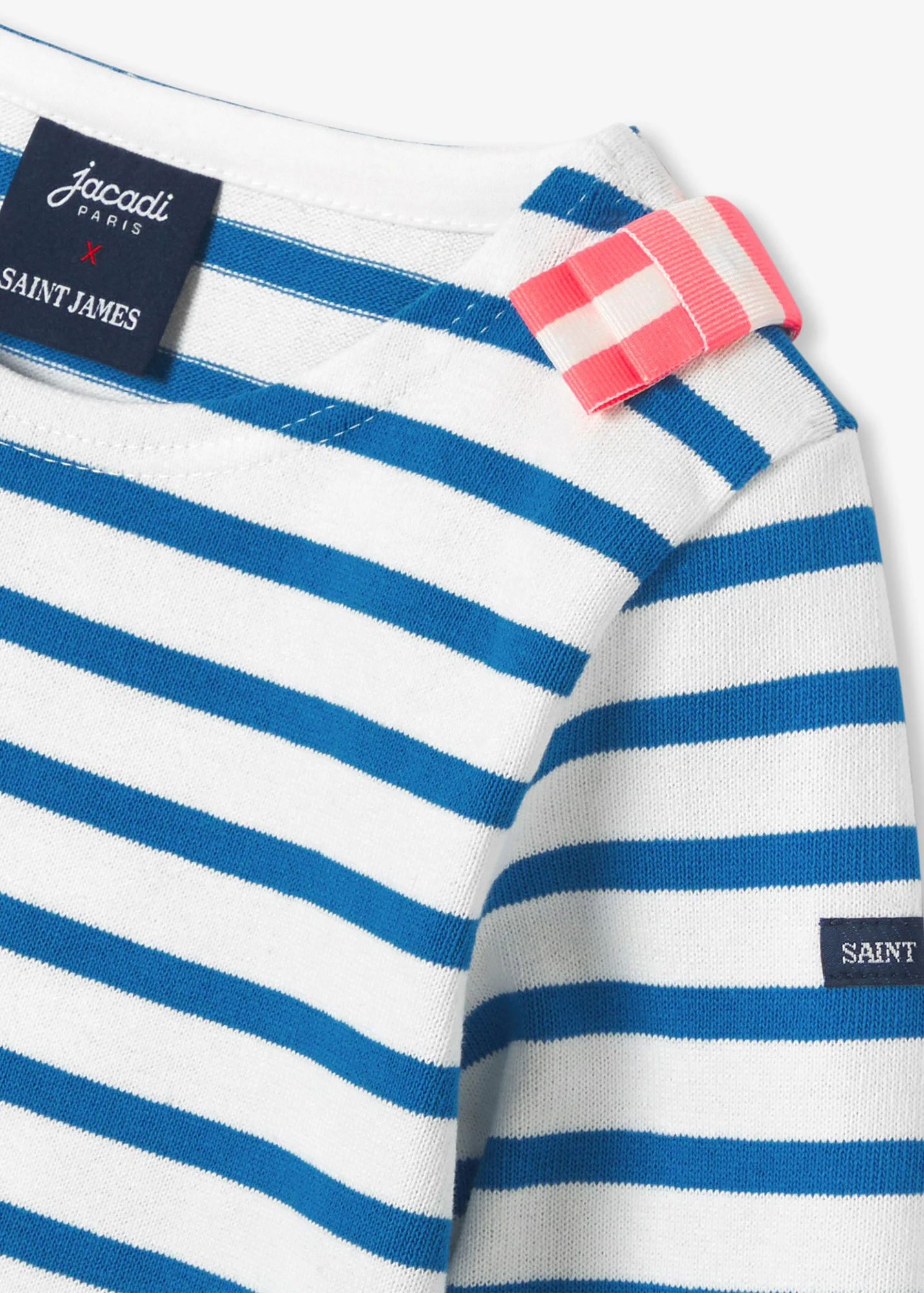 Marinière fille x Jacadi (BLANCE/BLEU RIVAGE) - Image 5