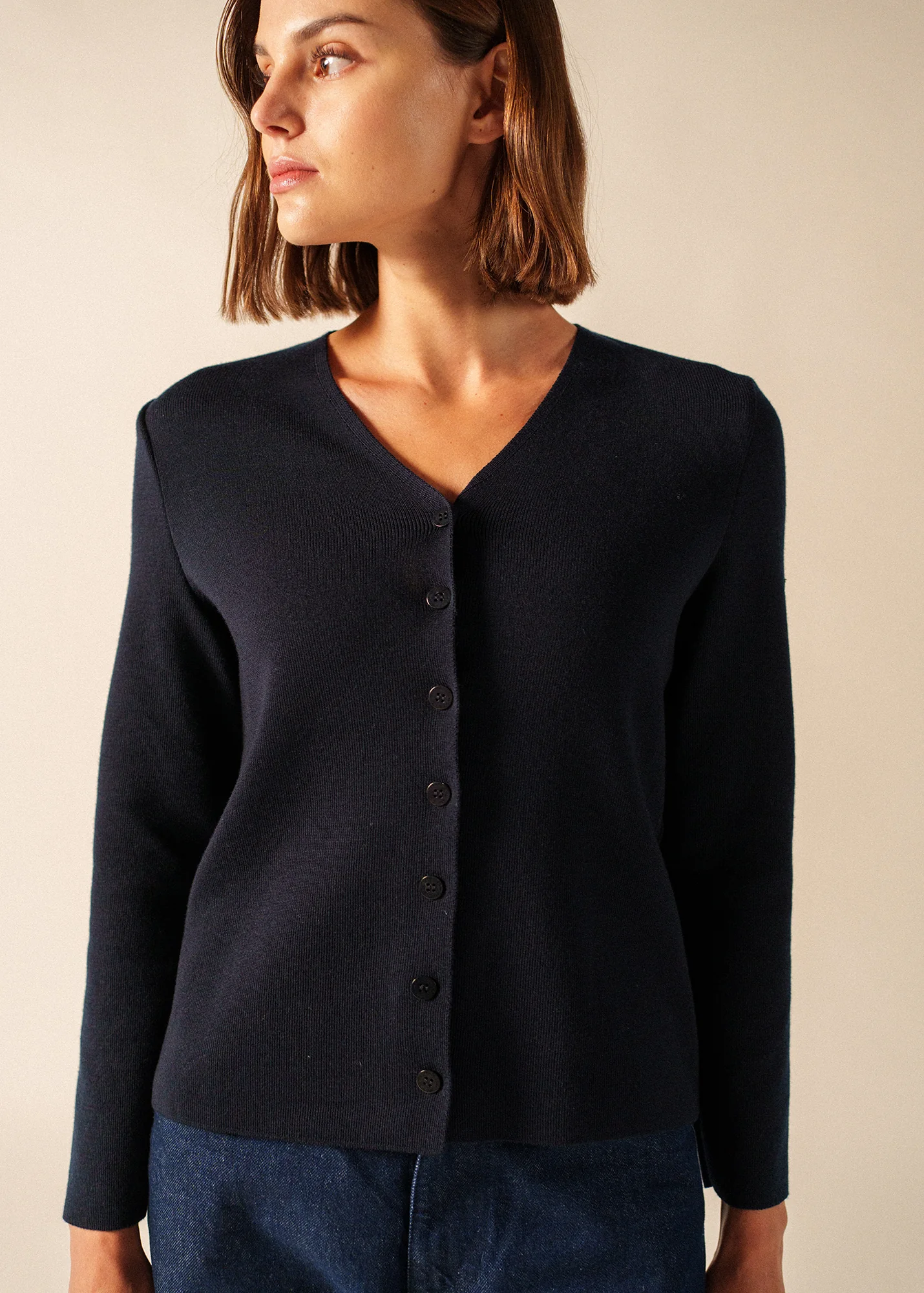 Gilet Brévands coudières (NAVY/NORMANDIE) - Image 3