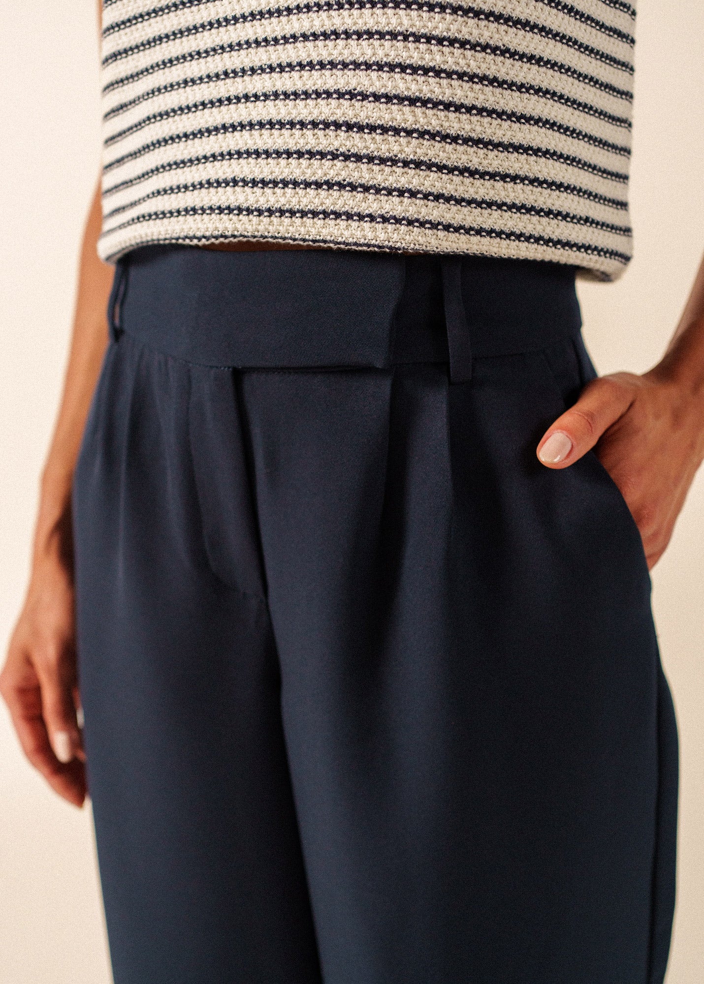Pantalon Bianca (MARINE) - Image 4
