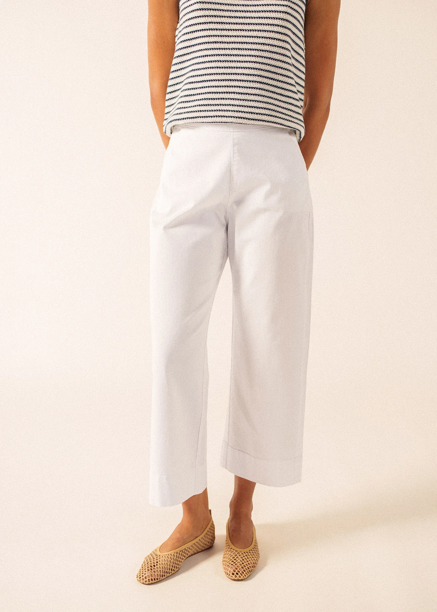 Pantalon Chiara (BLANC) - Image 3
