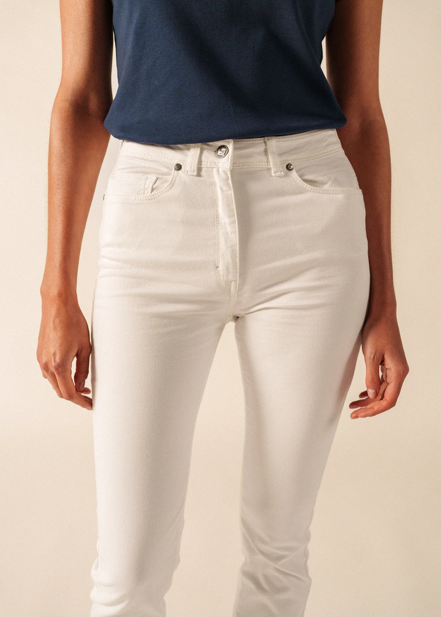 Pantalon Mimosa Couleur (BLANC) - Image 4