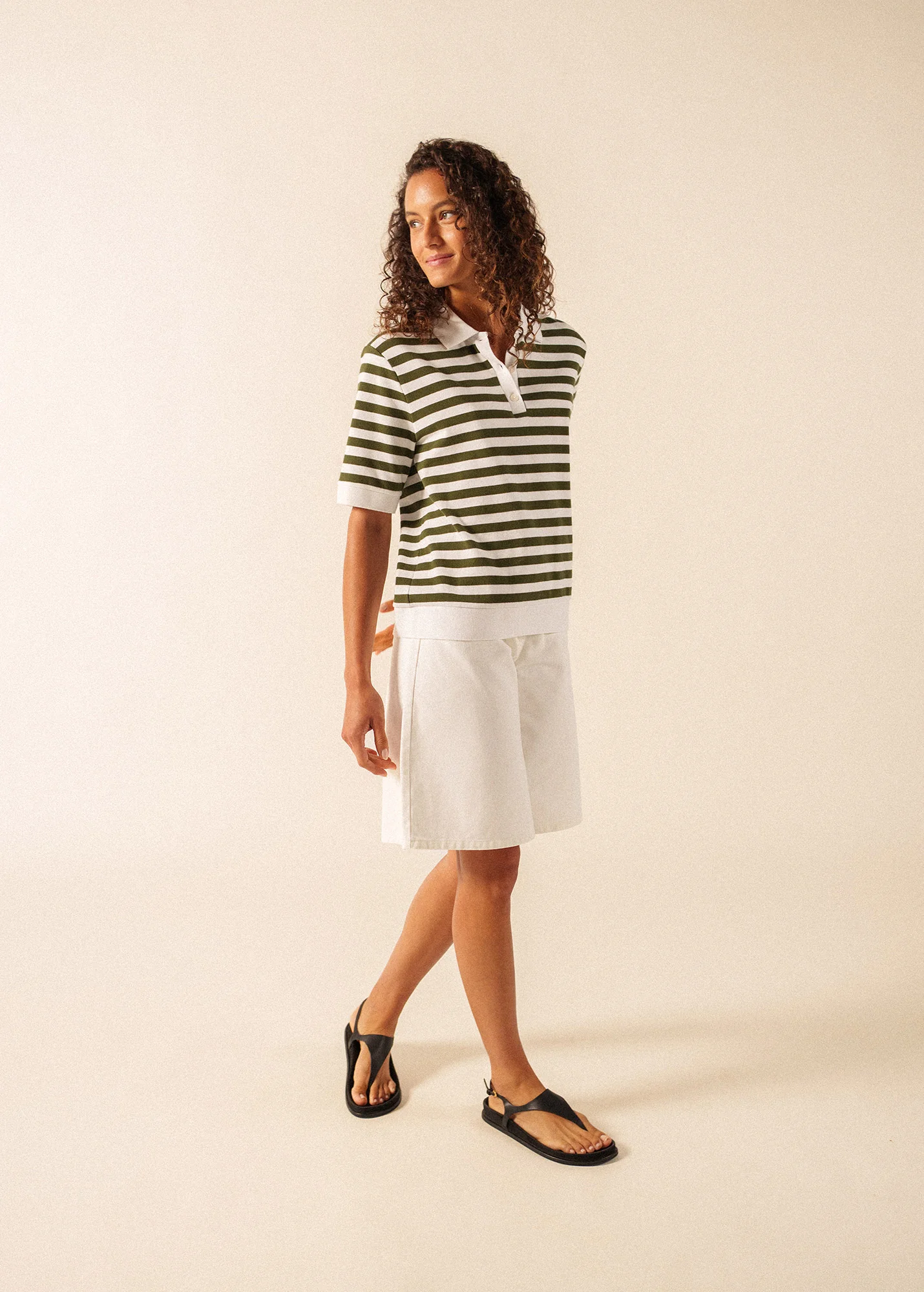 Polo Carola (BLANC/ALGUE)