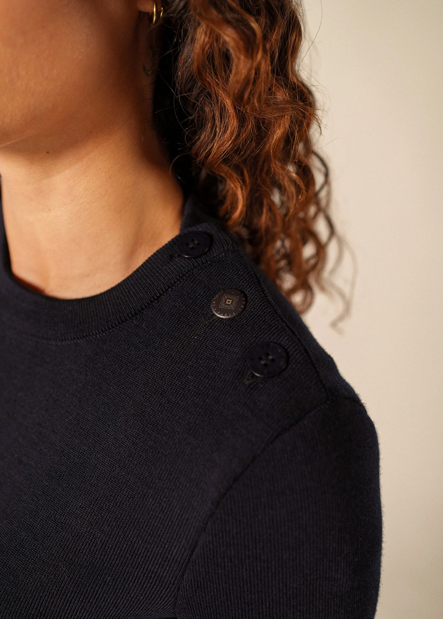 Pull Brégançon x La tour Eiffel (NAVY/BRONZE) - Image 5