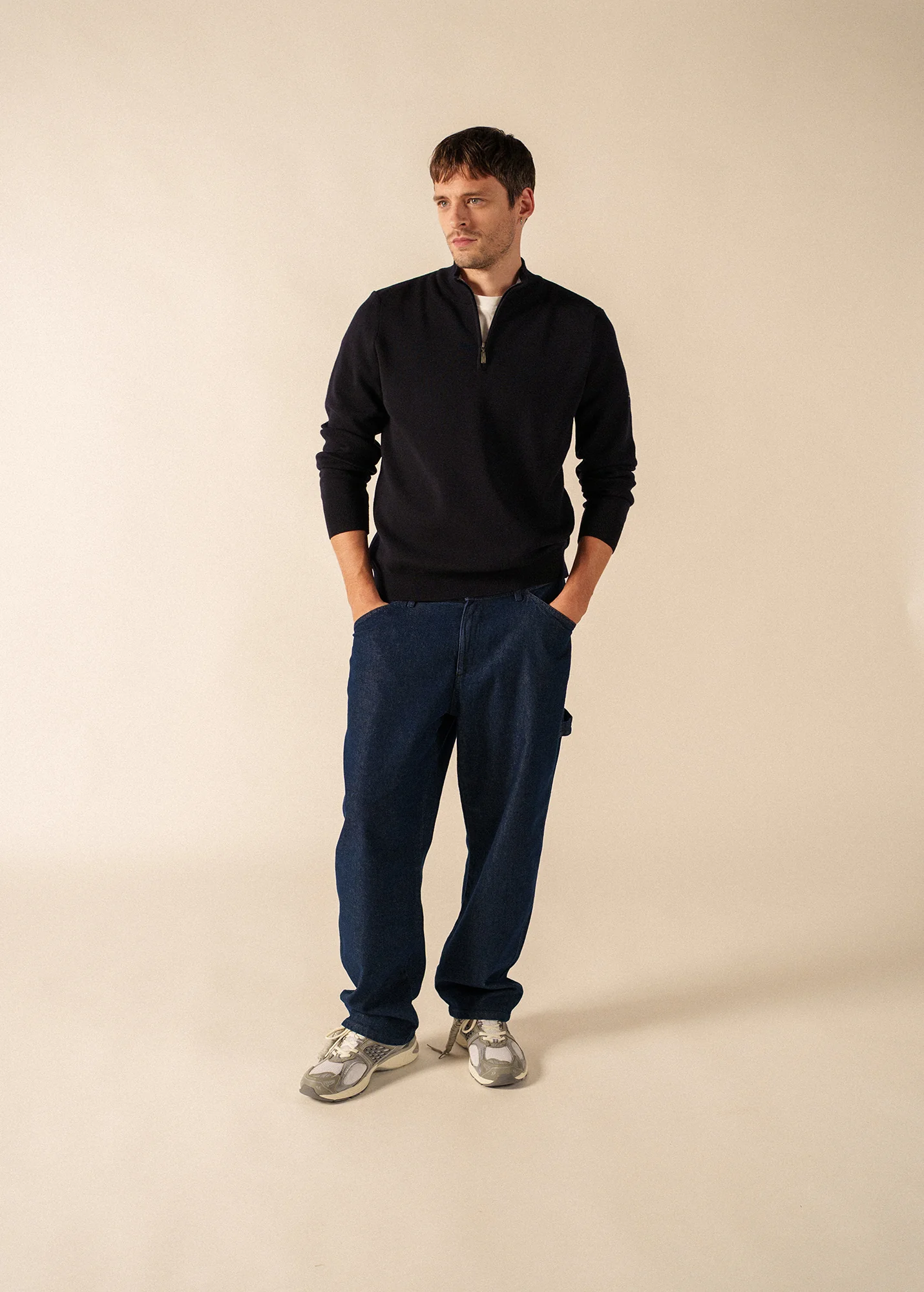 Pull Crossley (NAVY/GRIS)