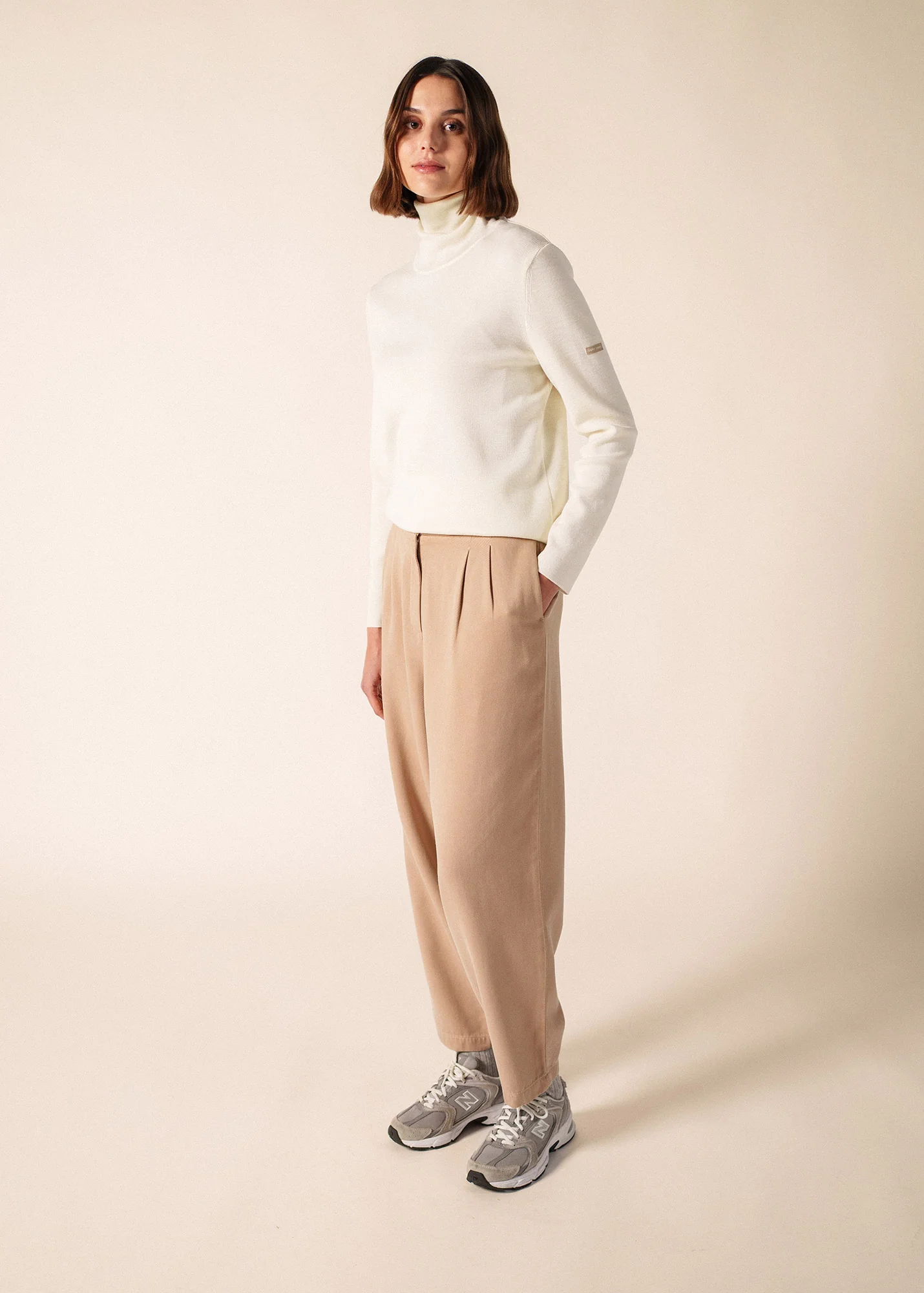 Pull Houat (BLANC)
