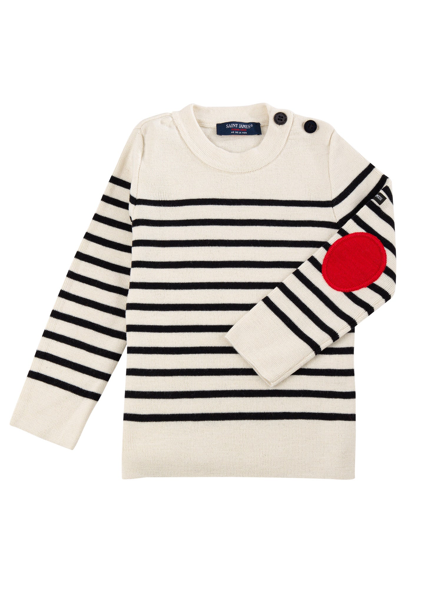 Pull Brégançon Pop enfant (ECUME/NAVY/TULIPE) - Image 4