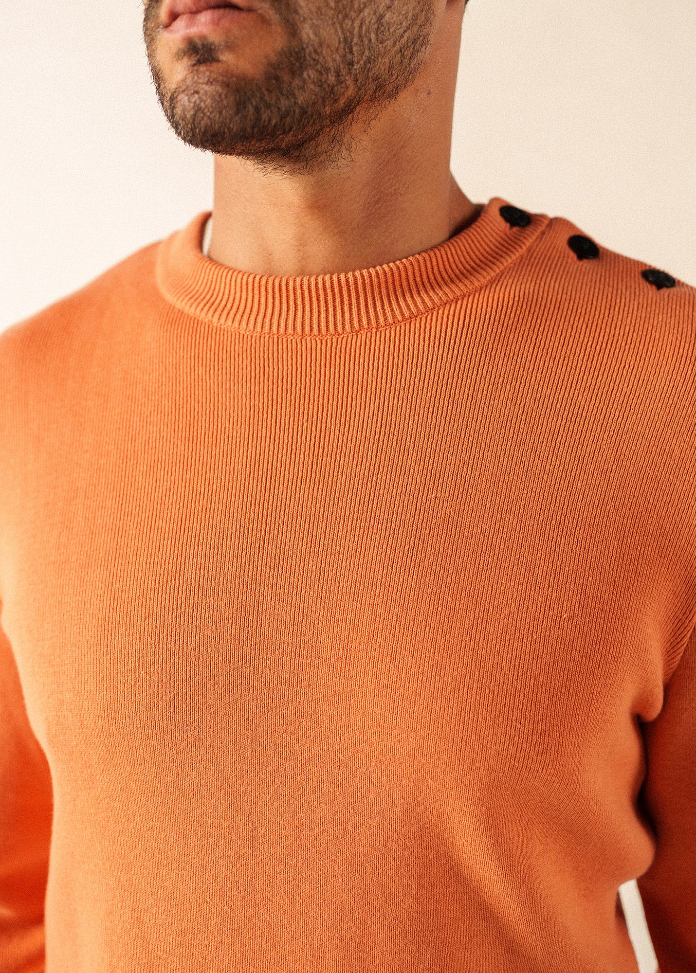 Pull marin Cancale coton (ARGILE) - Image 5