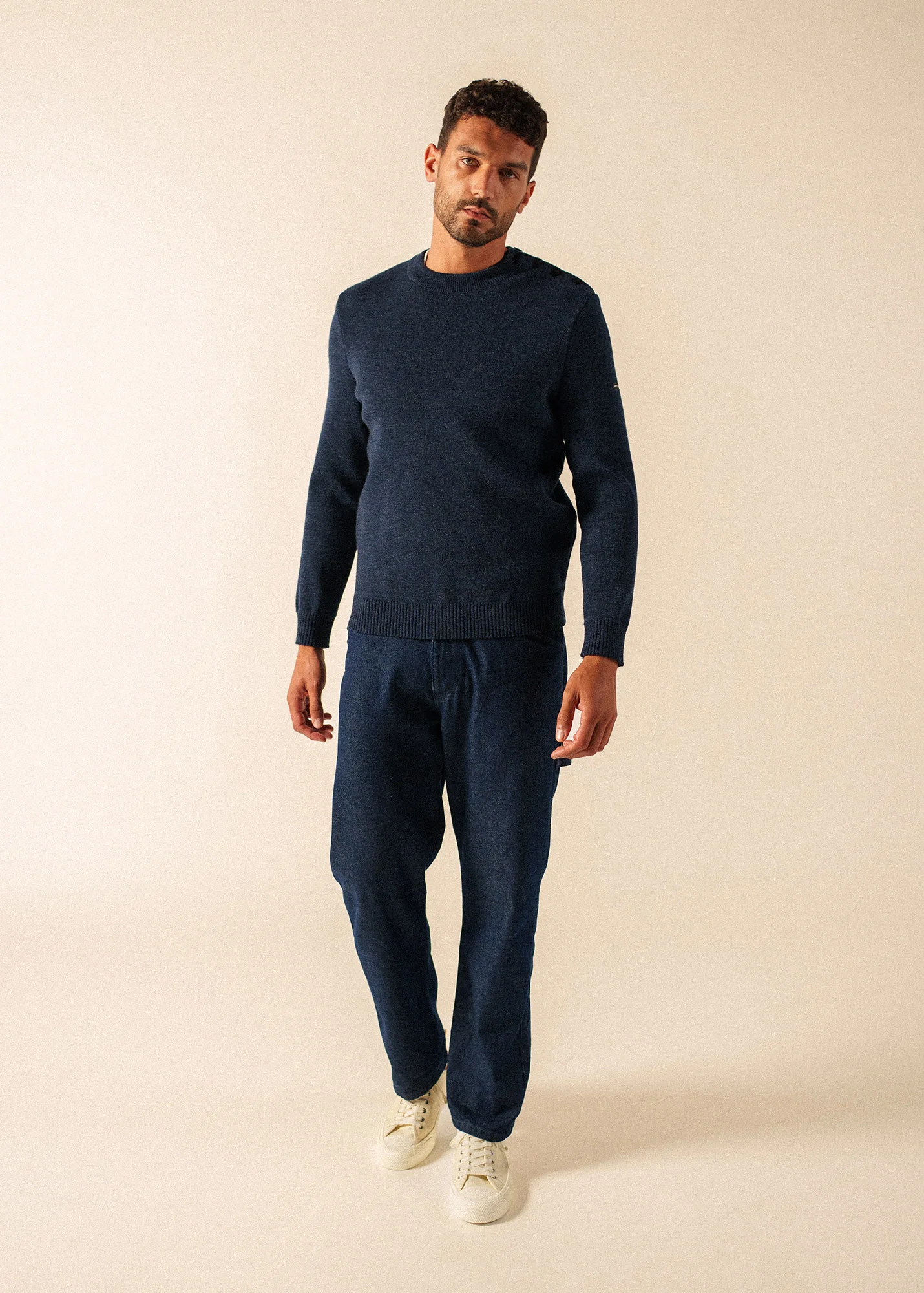 Pull marin Cancale Equipage (BLEU CHINE/ECRU)