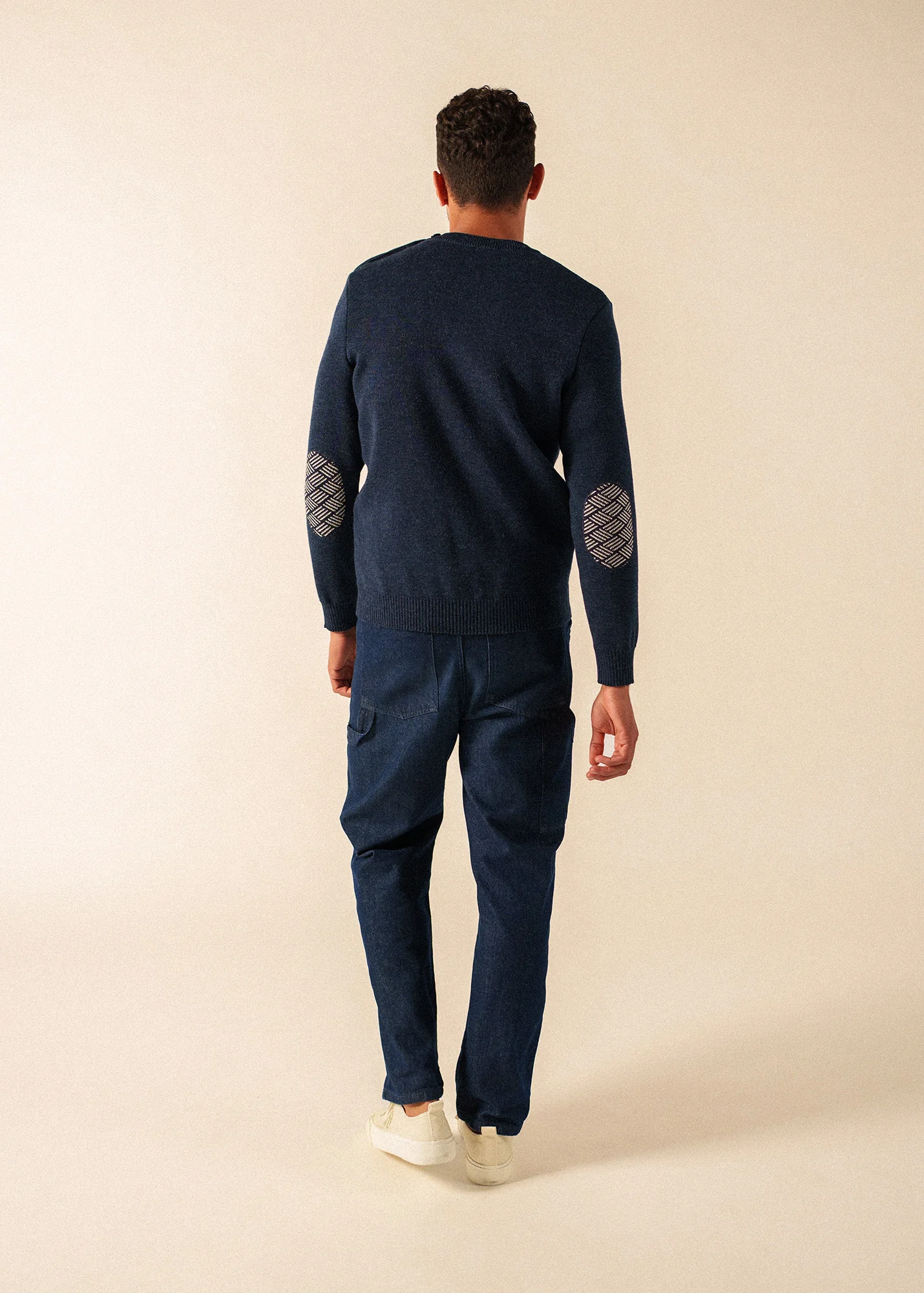 Pull marin Cancale Equipage (BLEU CHINE/ECRU) - Image 2
