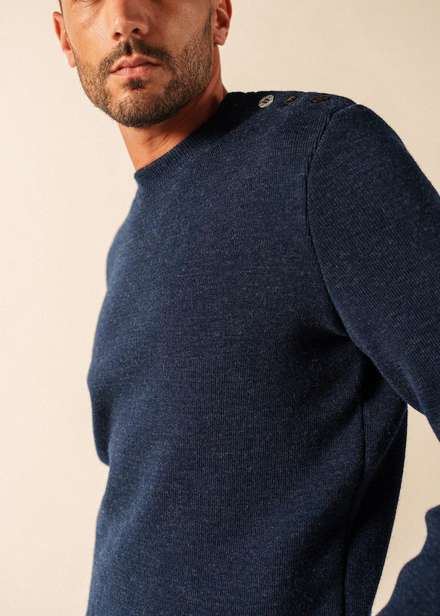 Pull marin Cancale Equipage (BLEU CHINE/ECRU) - Image 4