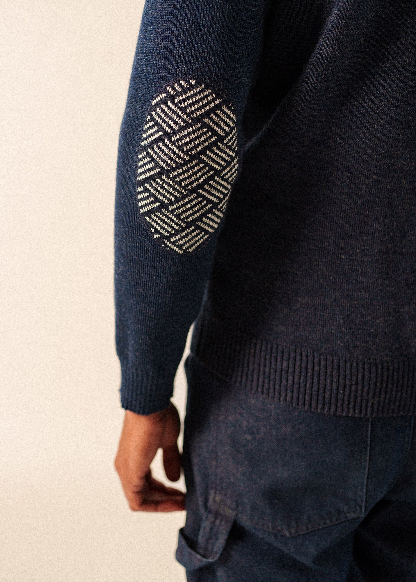 Pull marin Cancale Equipage (BLEU CHINE/ECRU) - Image 5