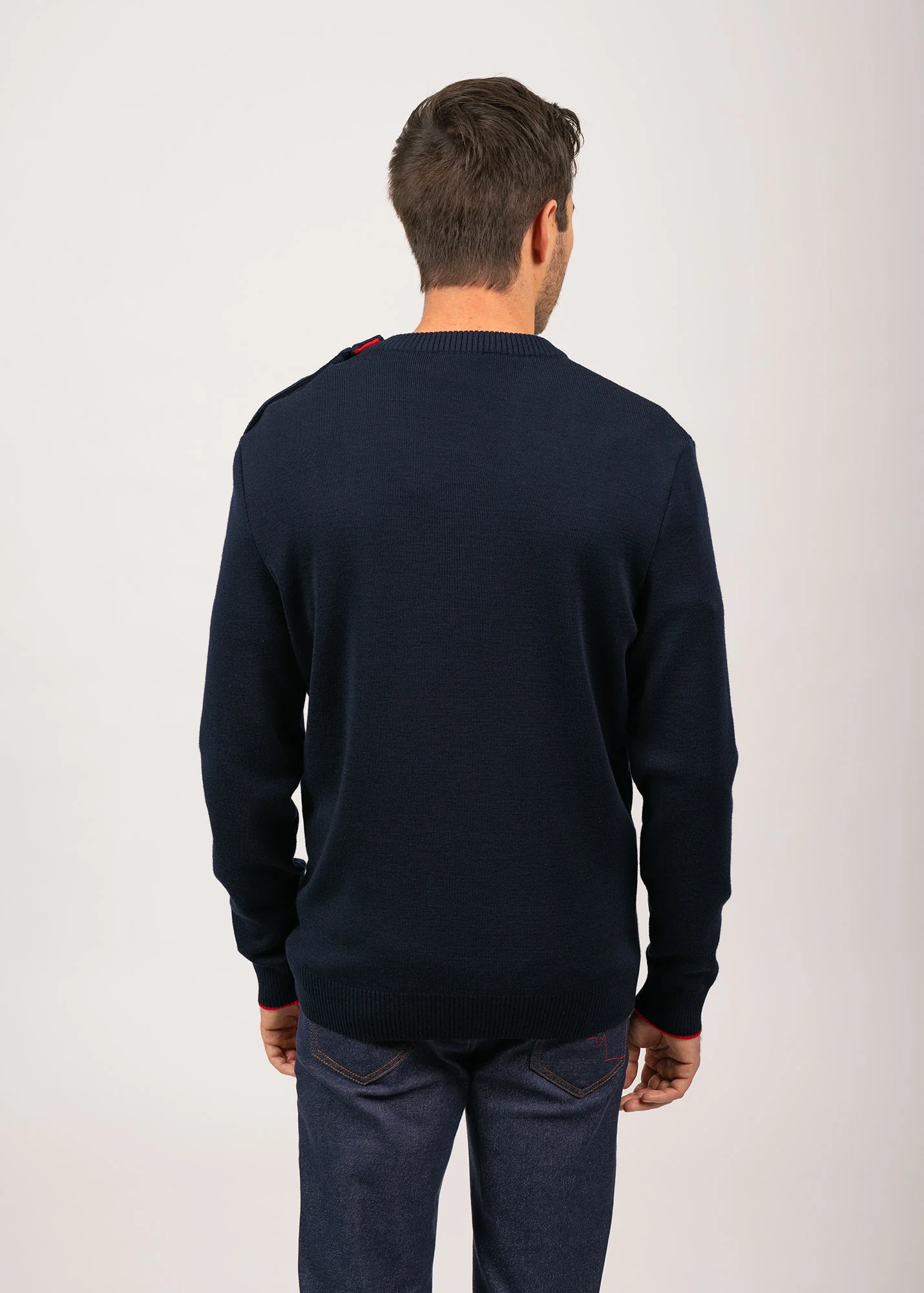 Pull Rives (NAVY/TULIPE) - Image 2