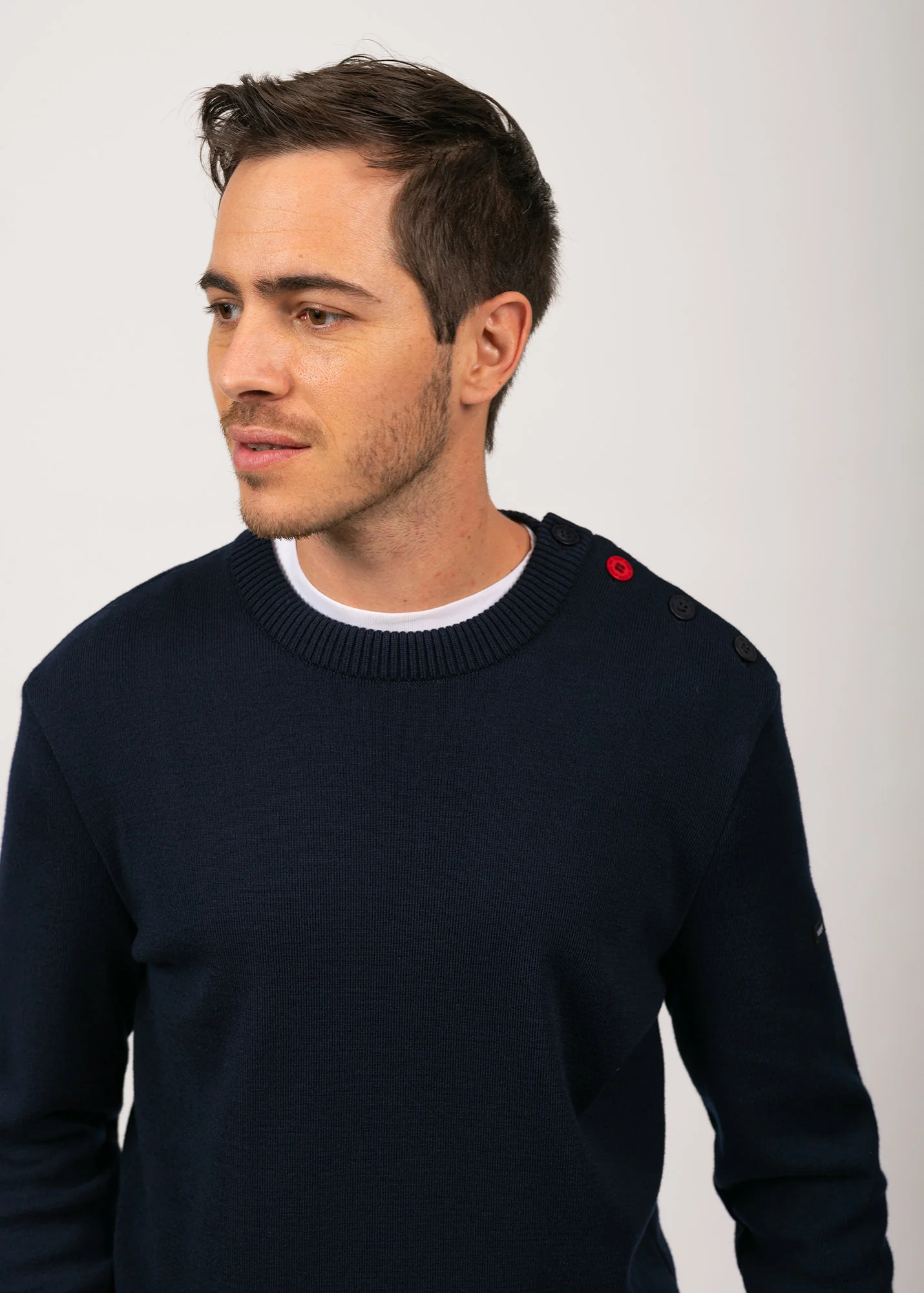 Pull Rives (NAVY/TULIPE) - Image 5